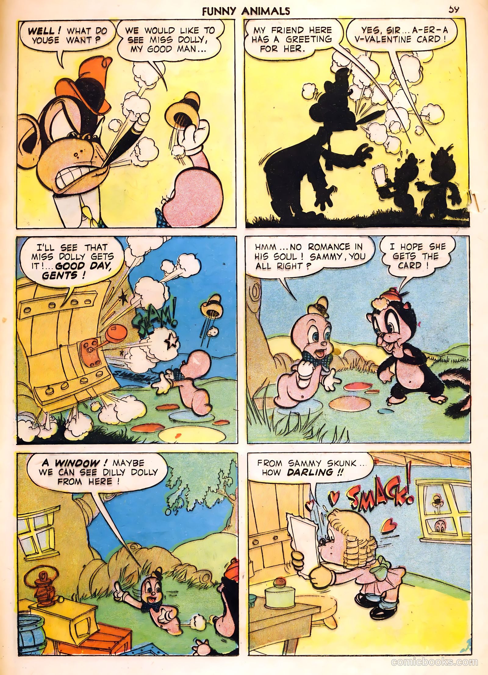 Fawcett's Funny Animals #4 — page 59 of 68