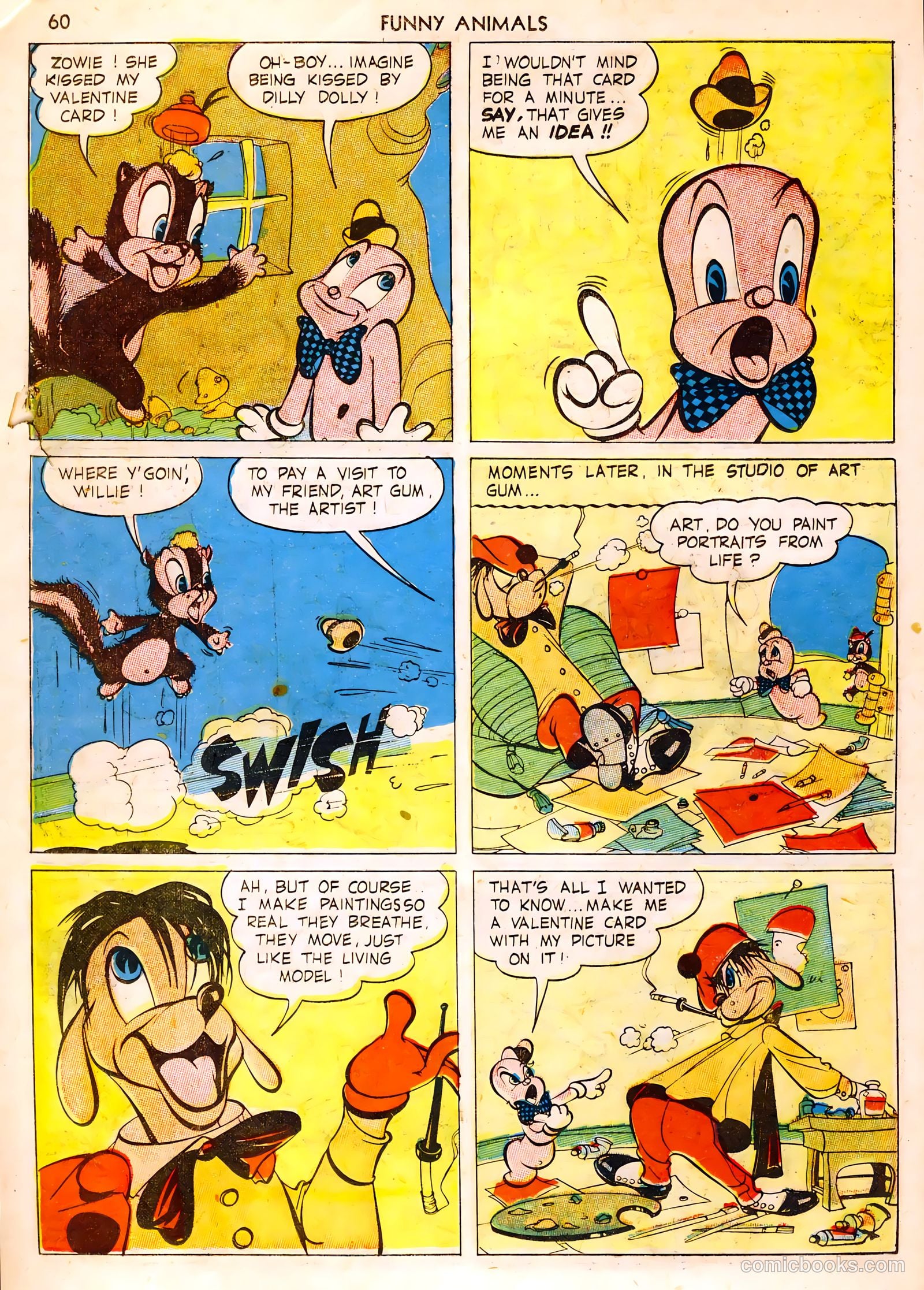 Fawcett's Funny Animals #4 — page 60 of 68