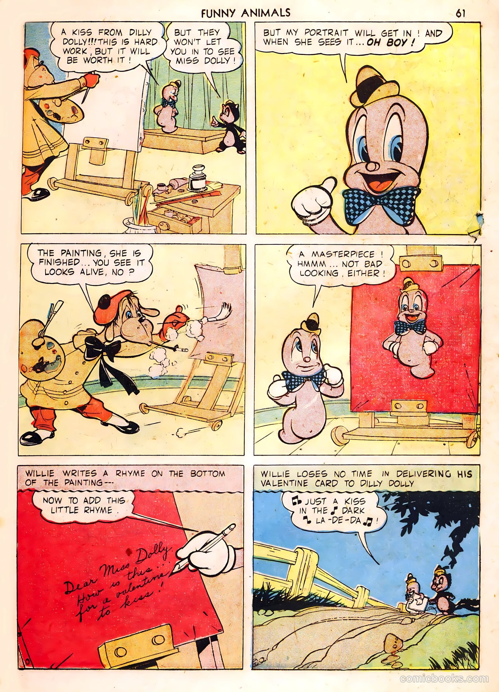 Fawcett's Funny Animals #4 — page 61 of 68