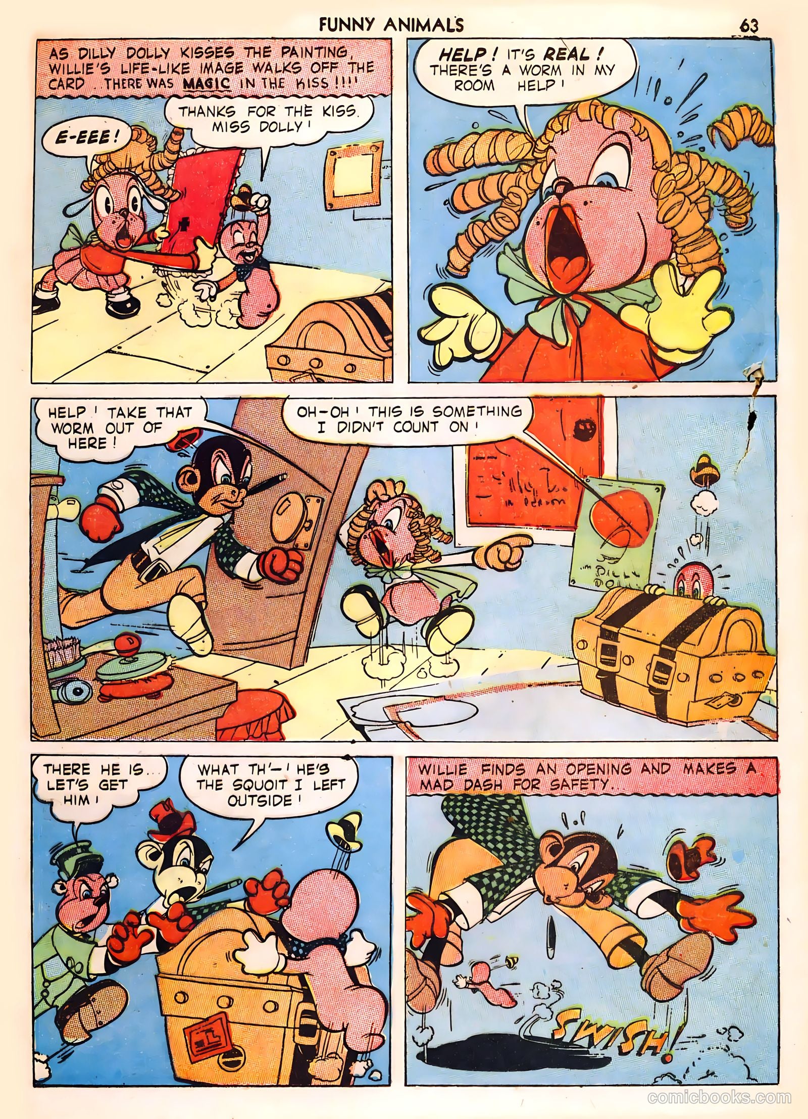 Fawcett's Funny Animals #4 — page 63 of 68