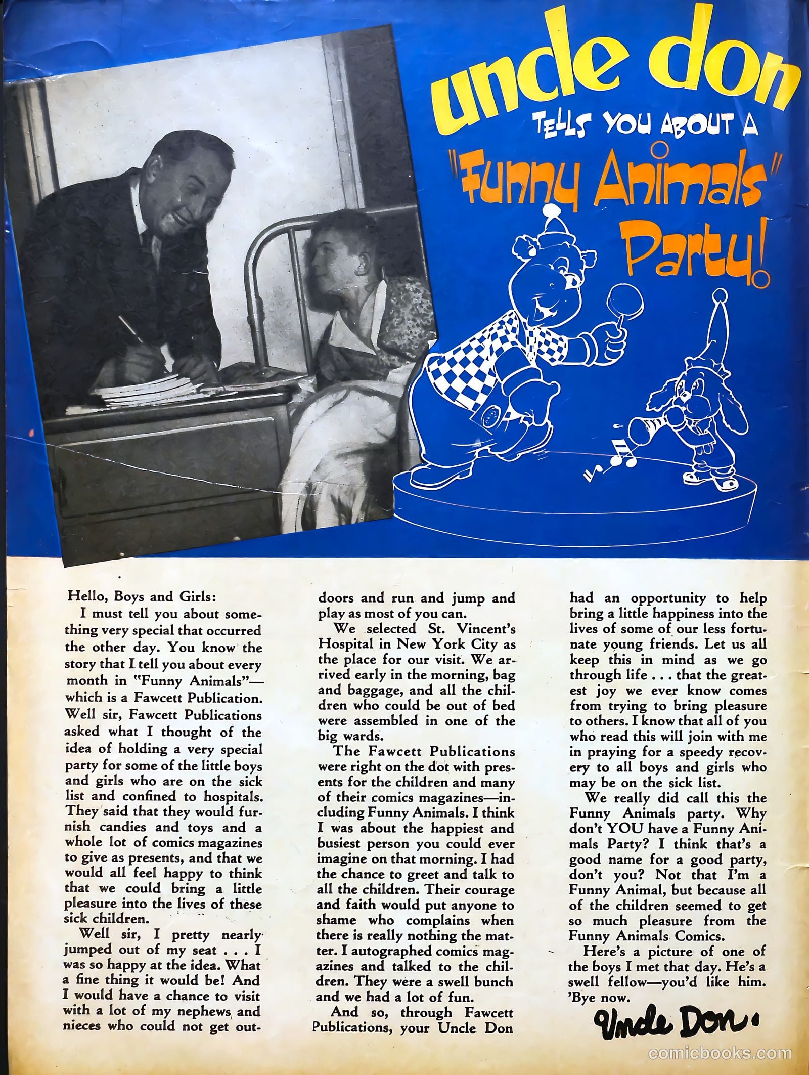 Fawcett's Funny Animals #5 — page 2 of 68