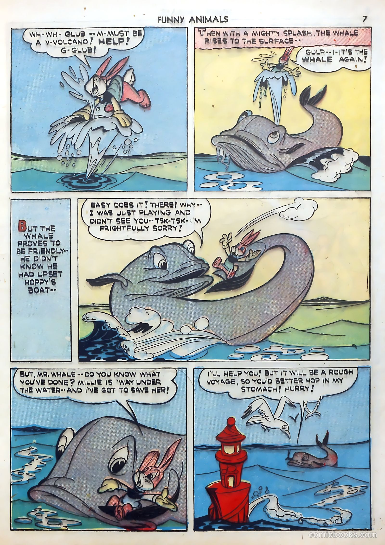 Fawcett's Funny Animals #5 — page 7 of 68