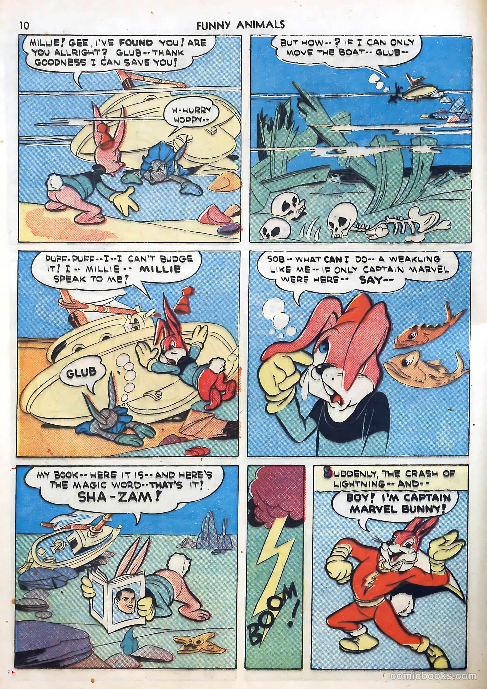 Fawcett's Funny Animals #5 — page 10 of 68