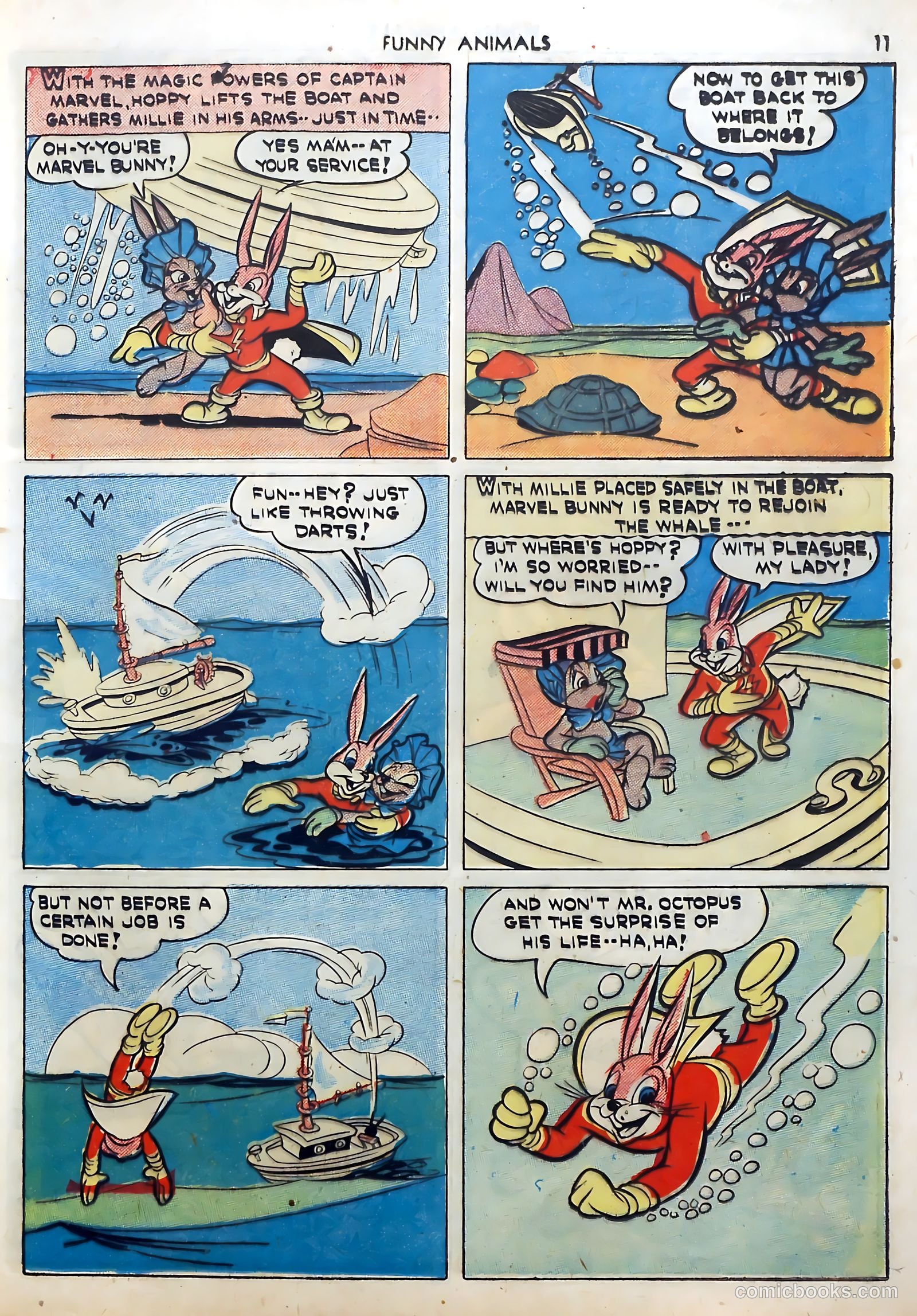 Fawcett's Funny Animals #5 — page 11 of 68