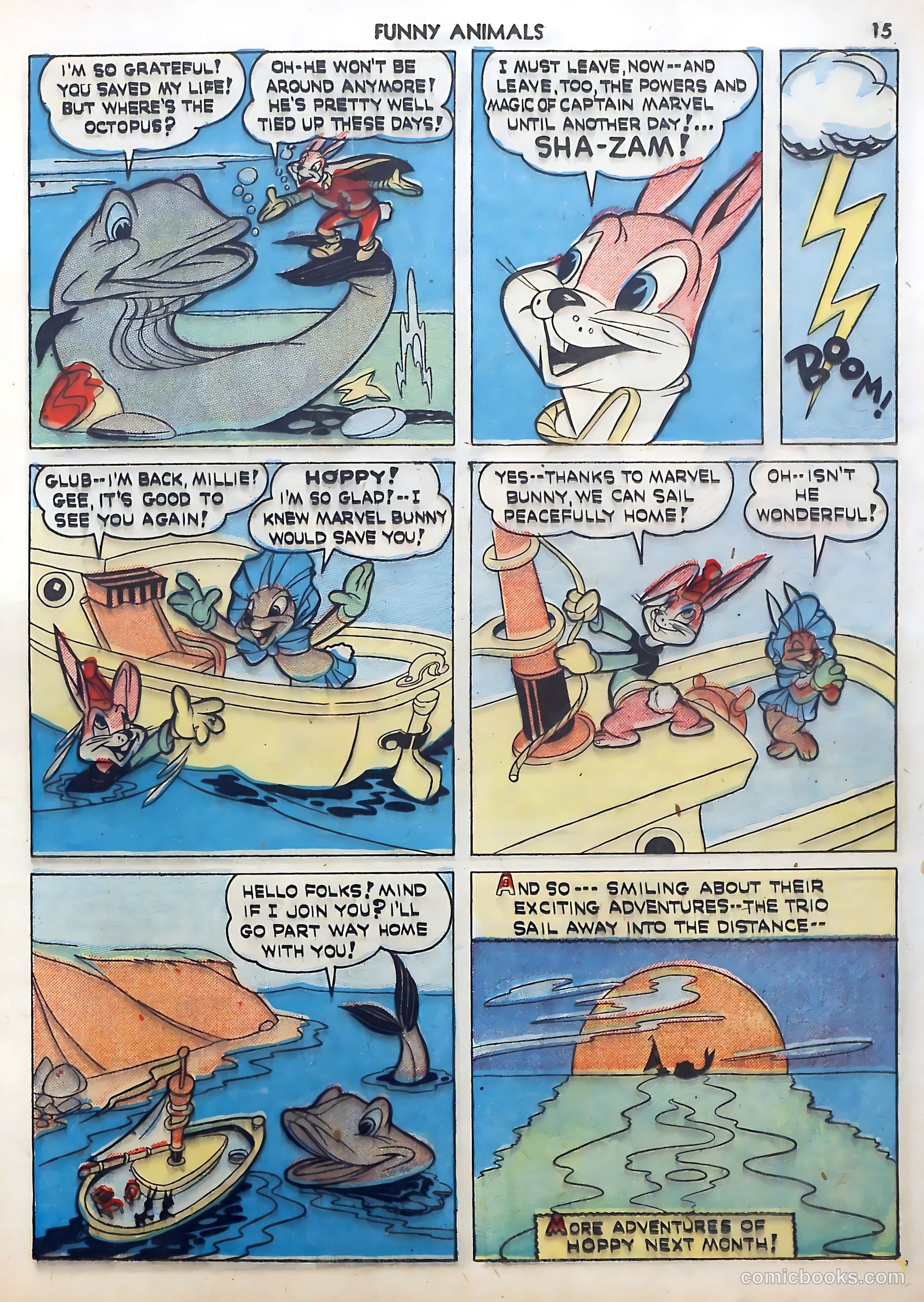 Fawcett's Funny Animals #5 — page 15 of 68