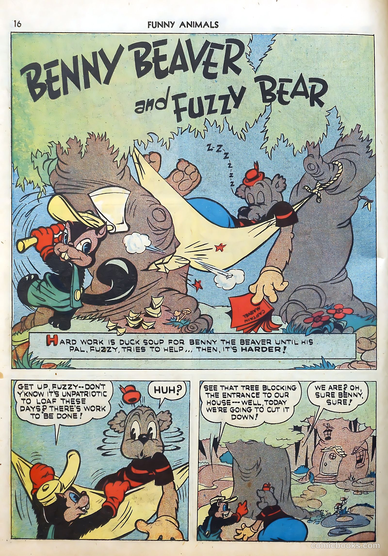 Fawcett's Funny Animals #5 — page 16 of 68