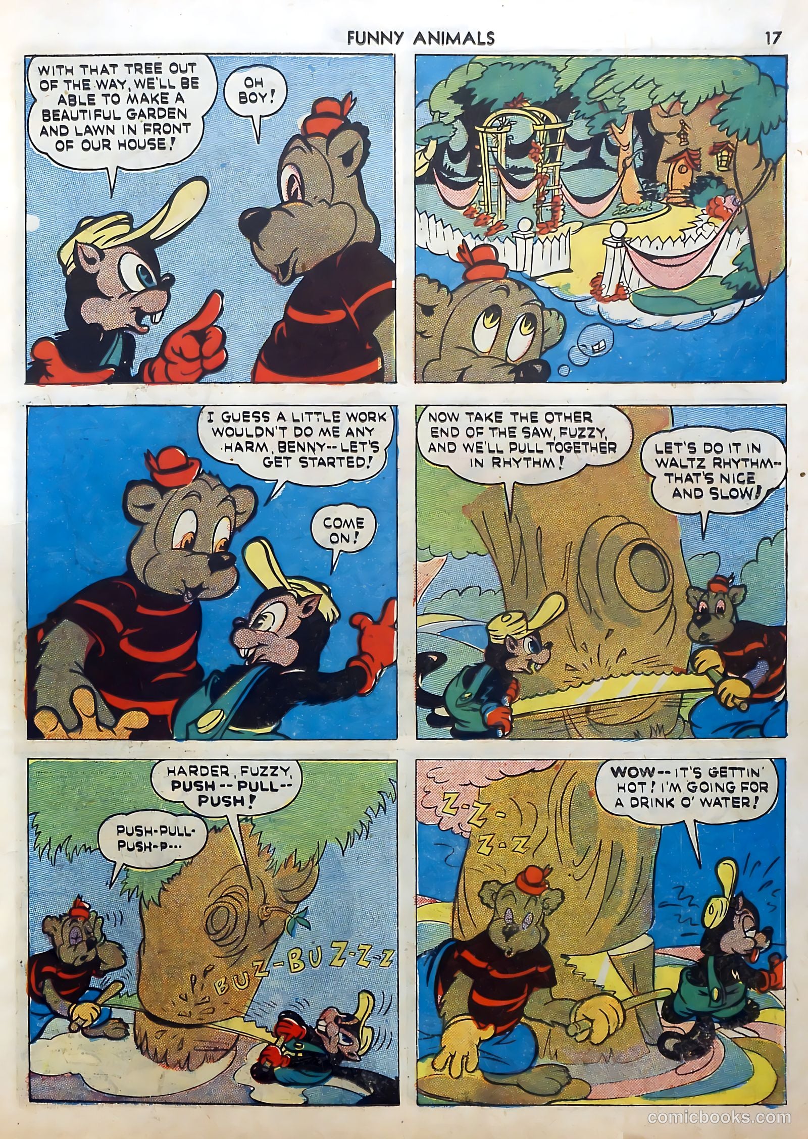 Fawcett's Funny Animals #5 — page 17 of 68