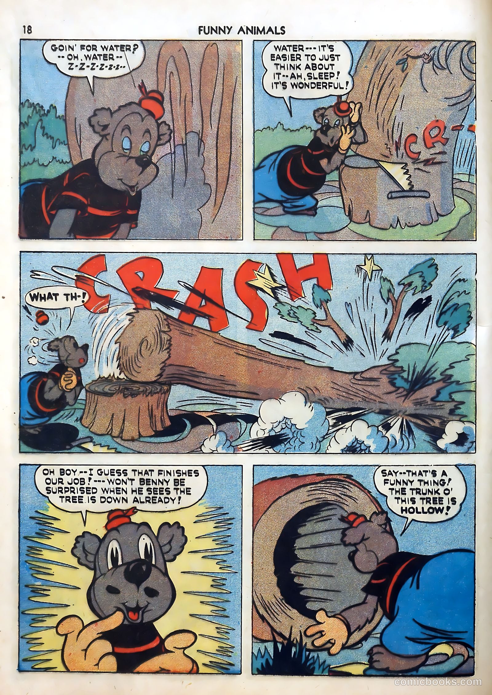Fawcett's Funny Animals #5 — page 18 of 68