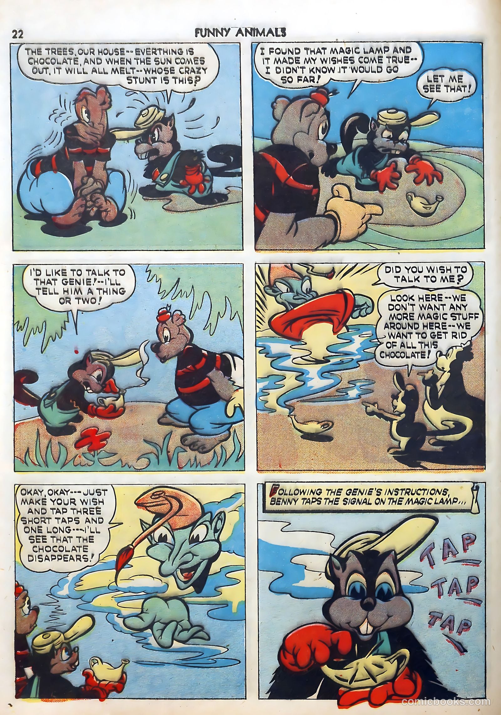 Fawcett's Funny Animals #5 — page 22 of 68