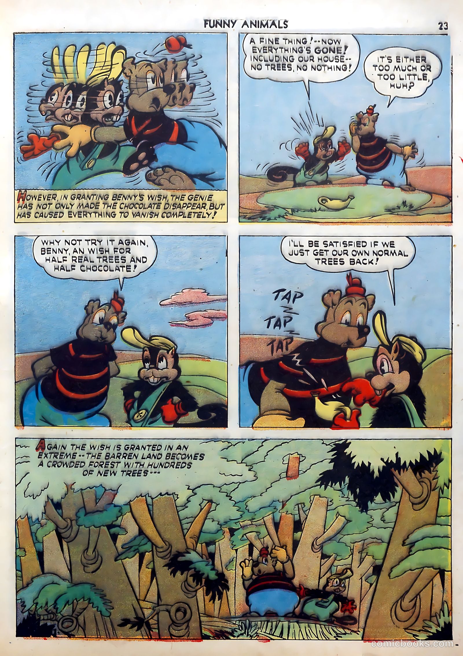 Fawcett's Funny Animals #5 — page 23 of 68