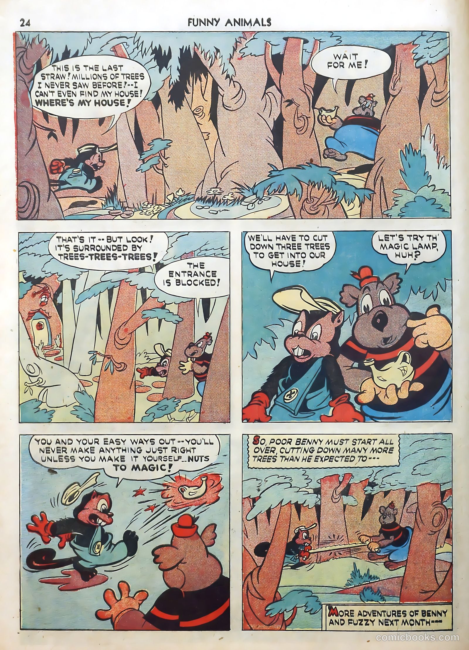 Fawcett's Funny Animals #5 — page 24 of 68