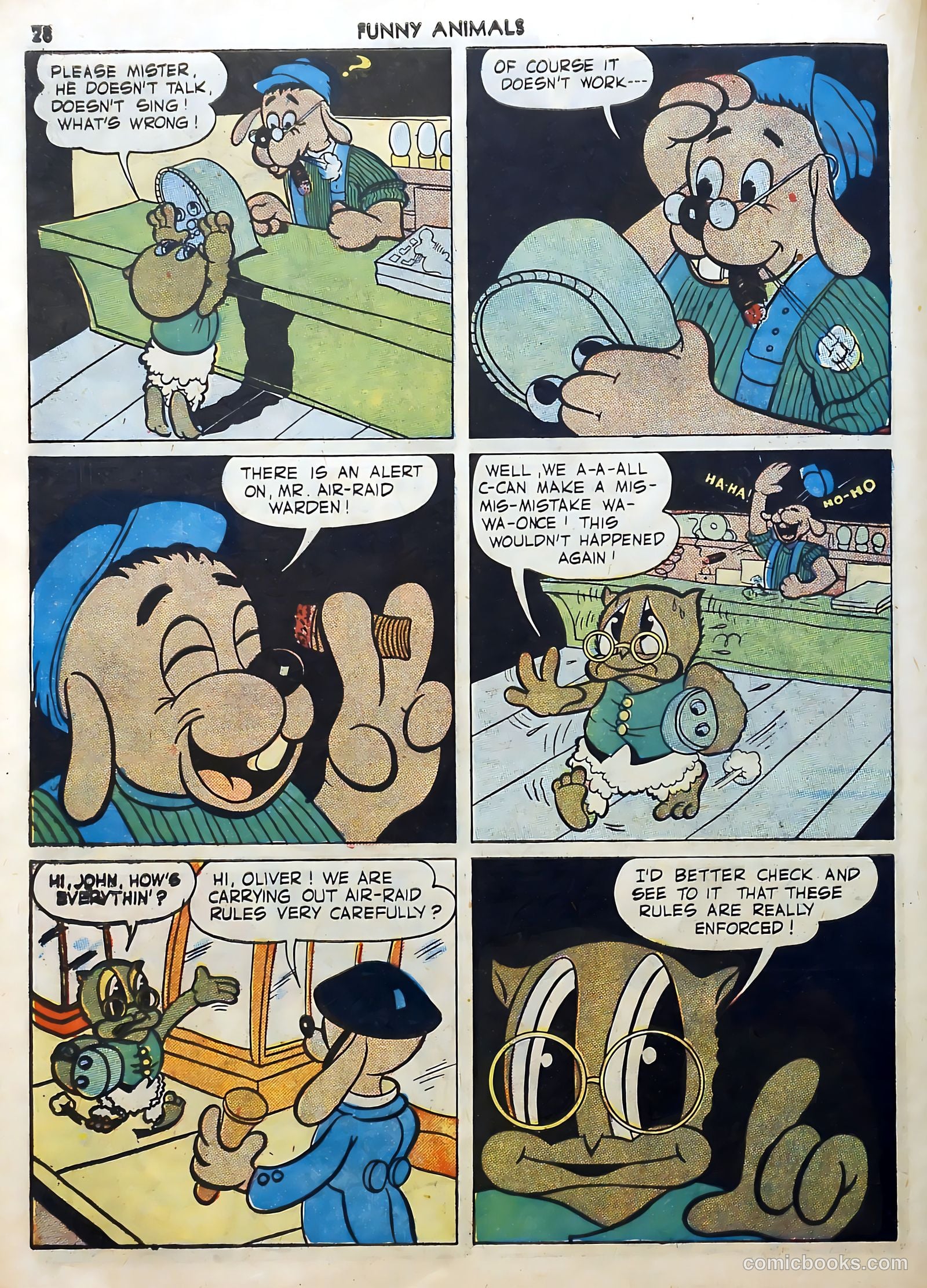 Fawcett's Funny Animals #5 — page 28 of 68