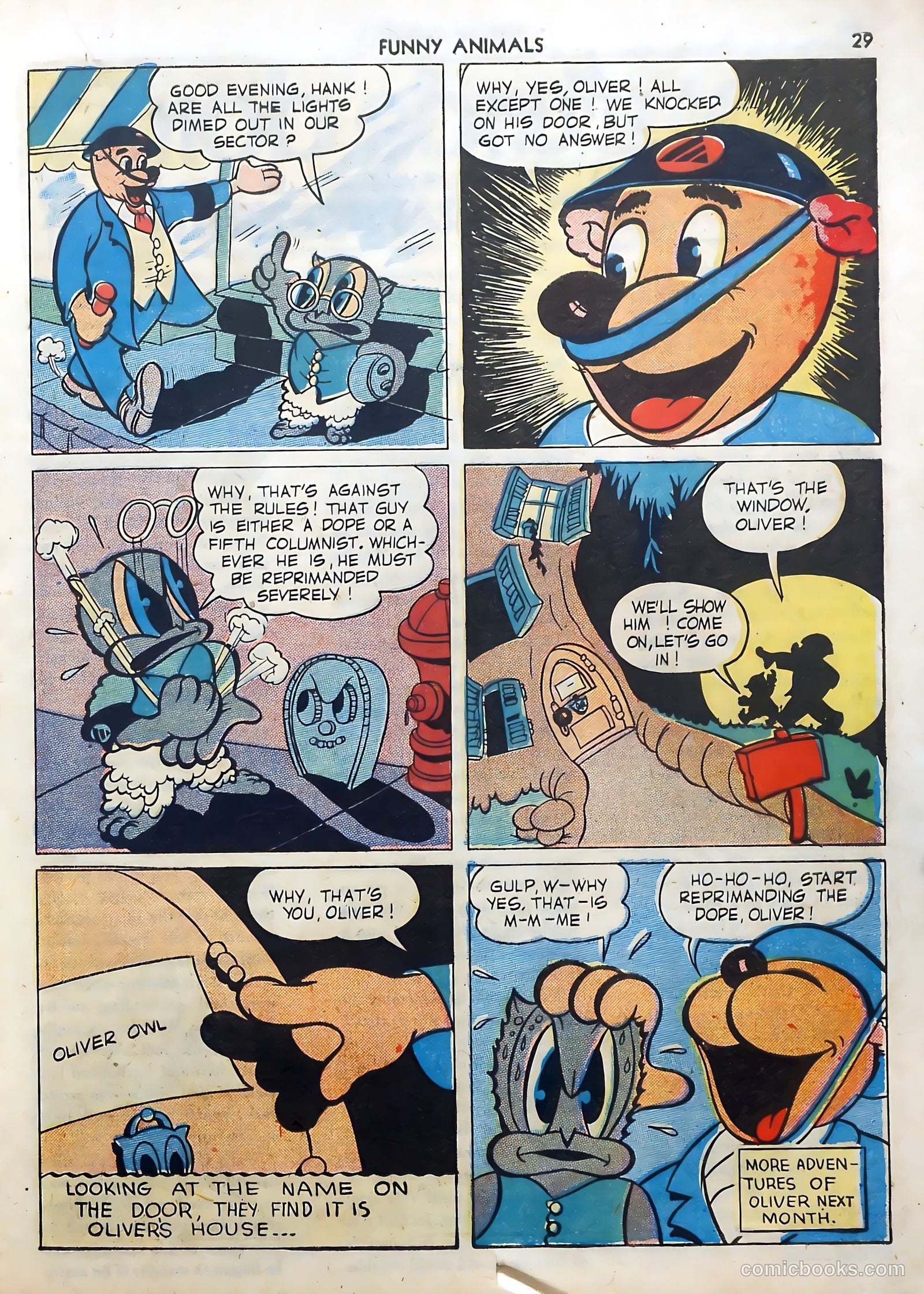 Fawcett's Funny Animals #5 — page 29 of 68