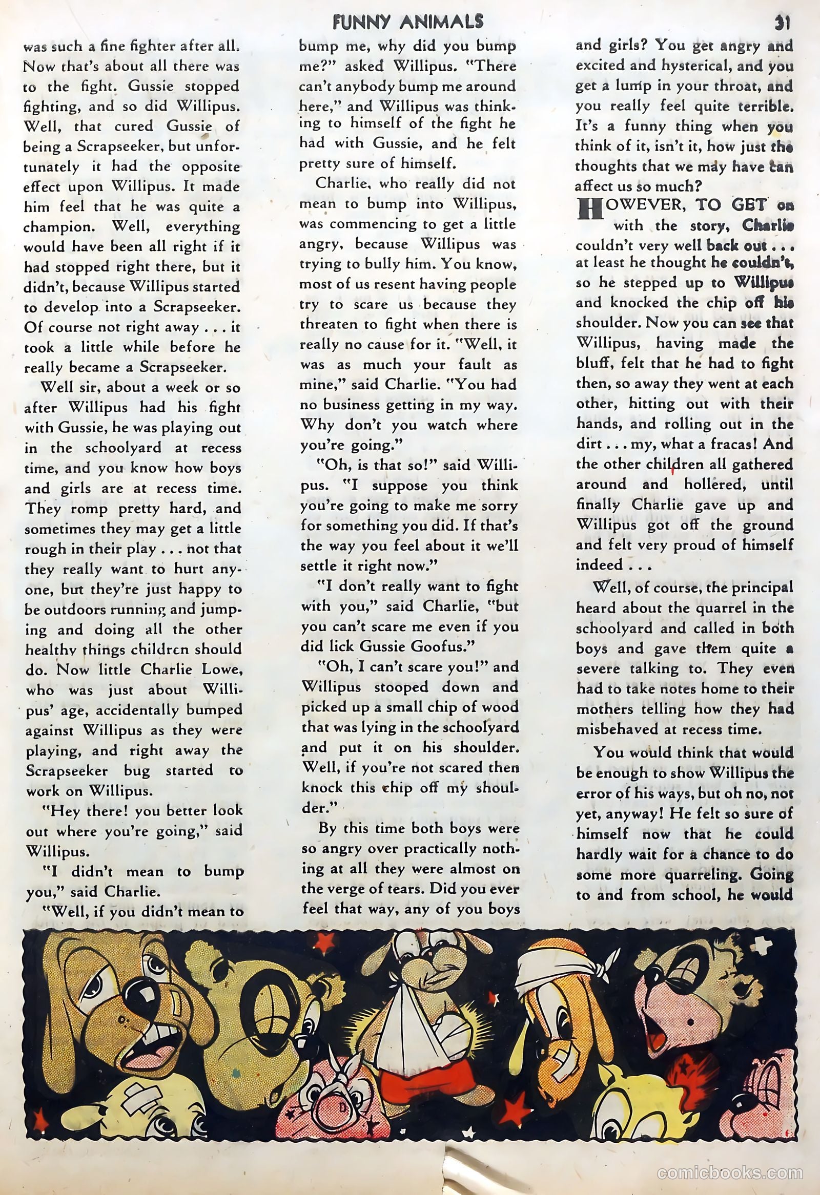 Fawcett's Funny Animals #5 — page 31 of 68