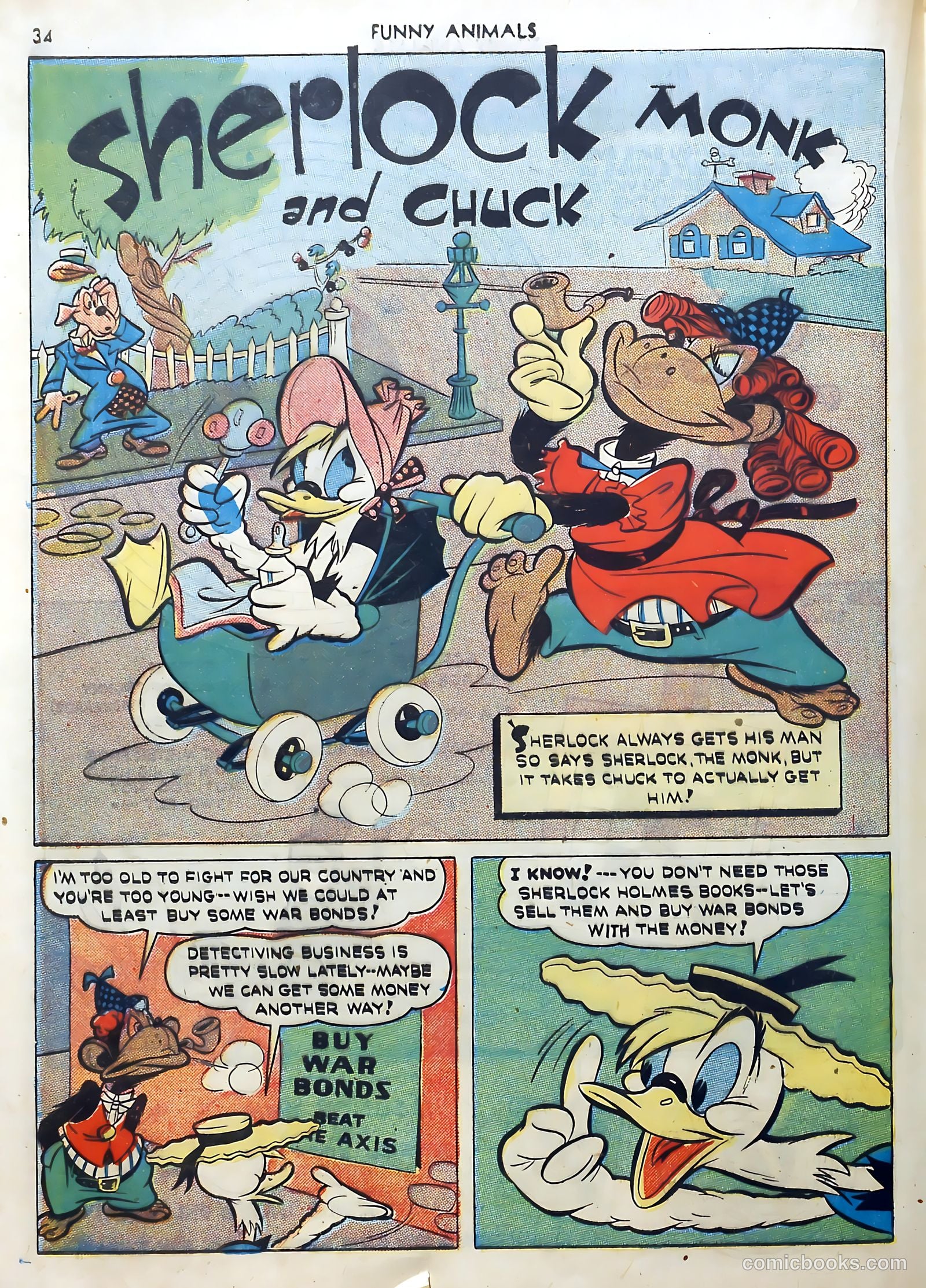 Fawcett's Funny Animals #5 — page 34 of 68