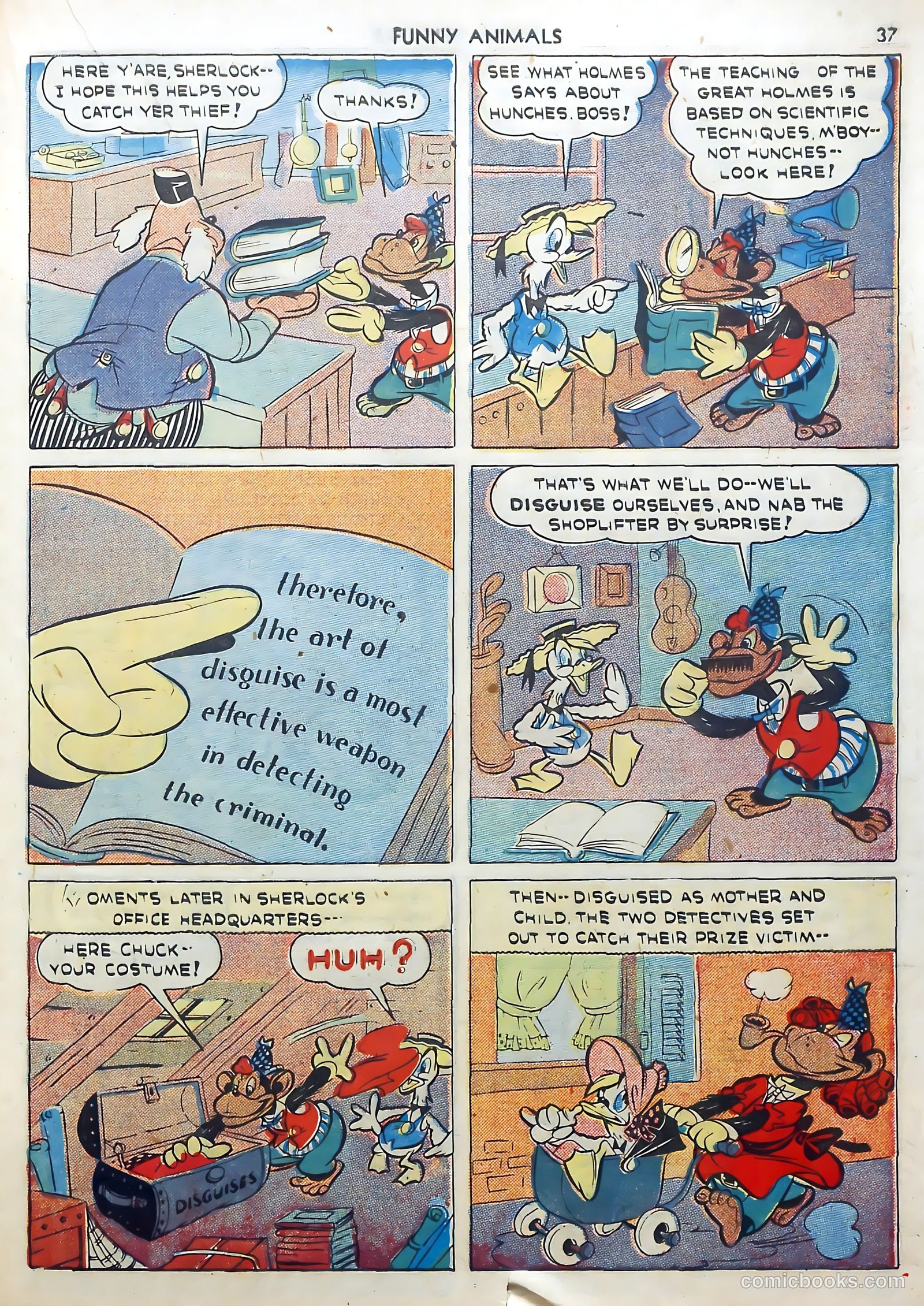 Fawcett's Funny Animals #5 — page 37 of 68