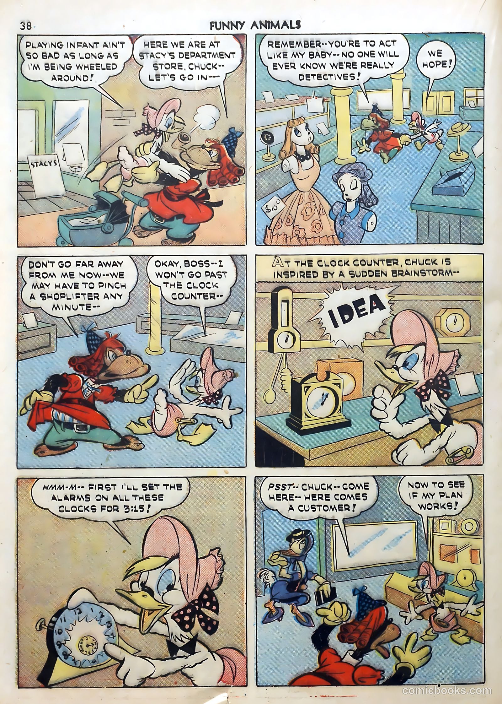 Fawcett's Funny Animals #5 — page 38 of 68