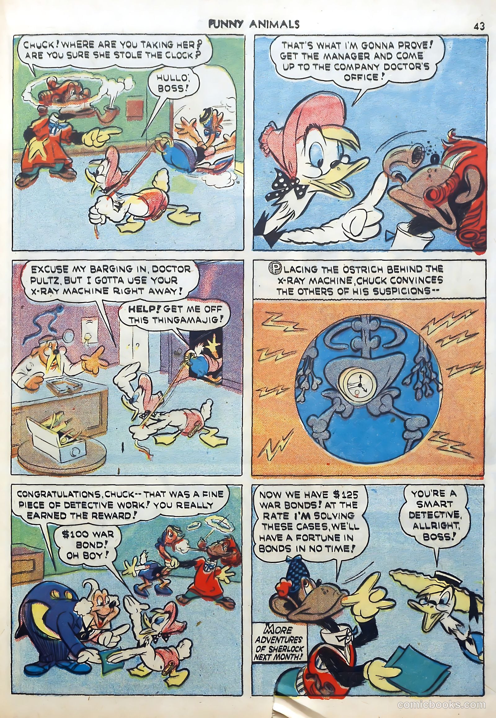 Fawcett's Funny Animals #5 — page 43 of 68