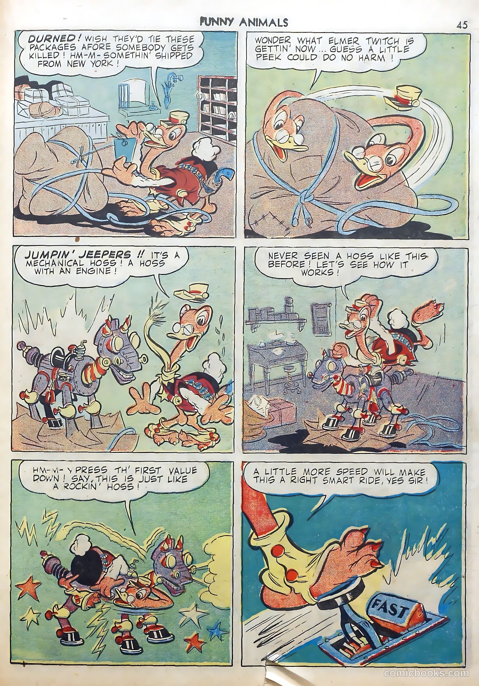 Fawcett's Funny Animals #5 — page 45 of 68