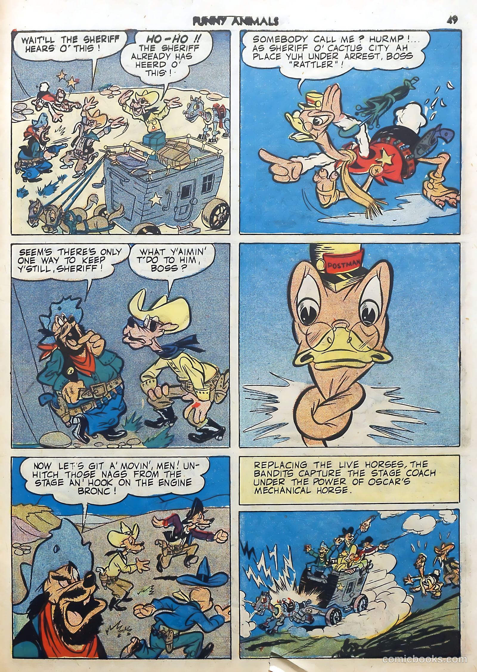 Fawcett's Funny Animals #5 — page 49 of 68