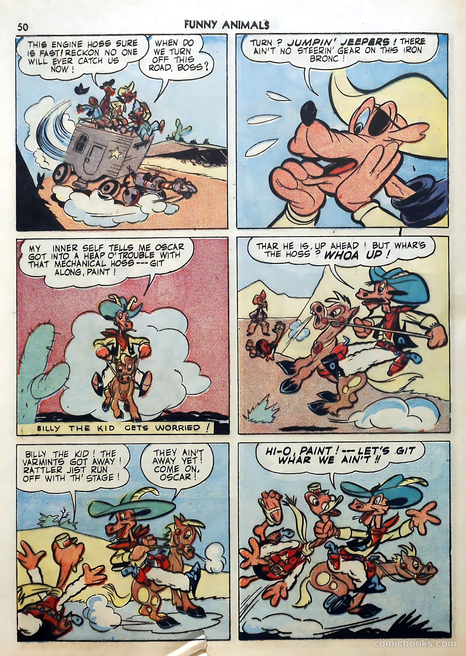 Fawcett's Funny Animals #5 — page 50 of 68
