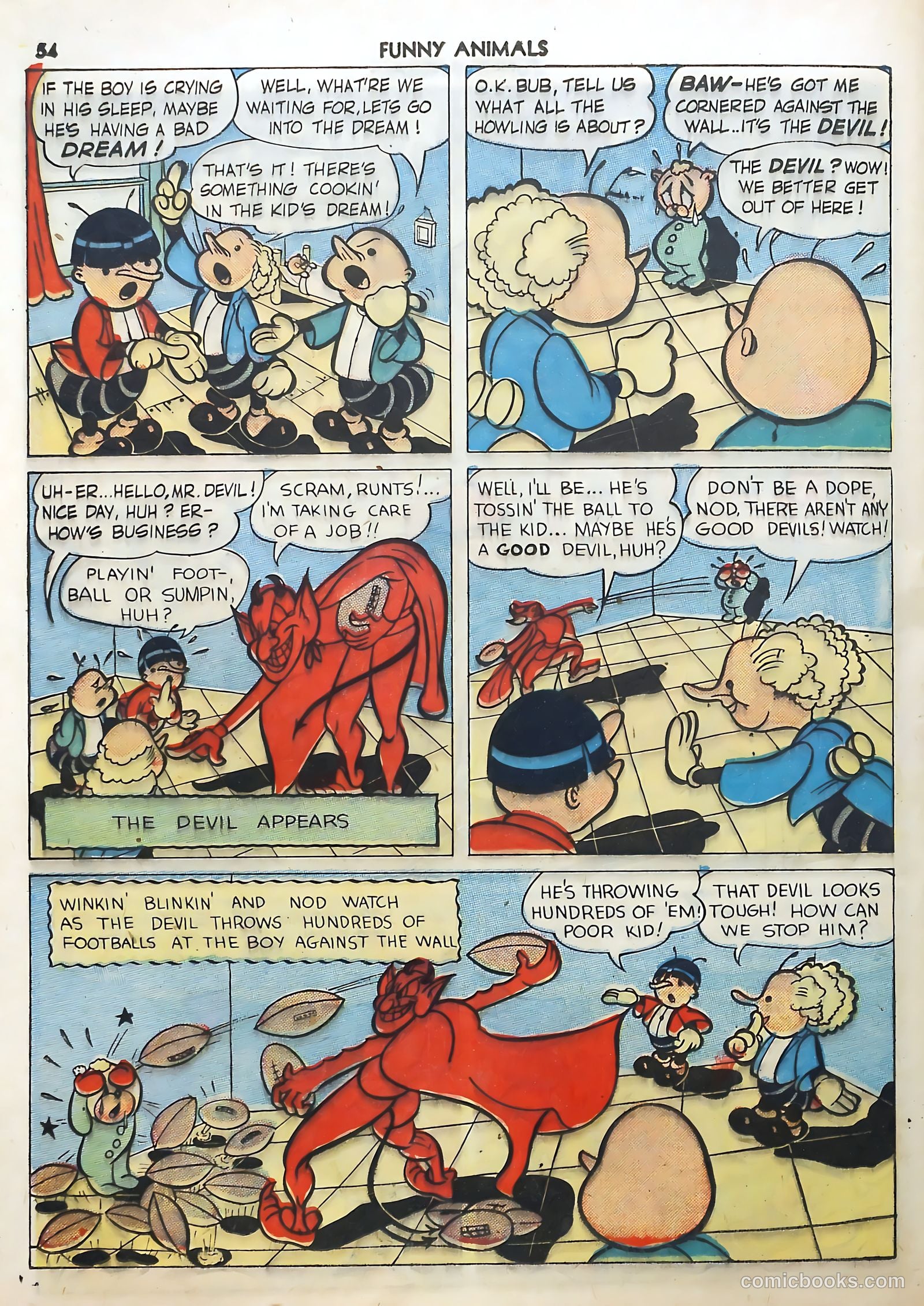 Fawcett's Funny Animals #5 — page 54 of 68