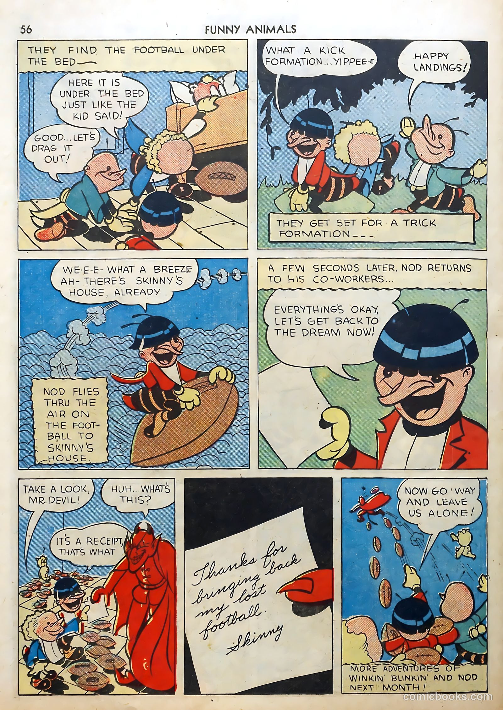 Fawcett's Funny Animals #5 — page 56 of 68