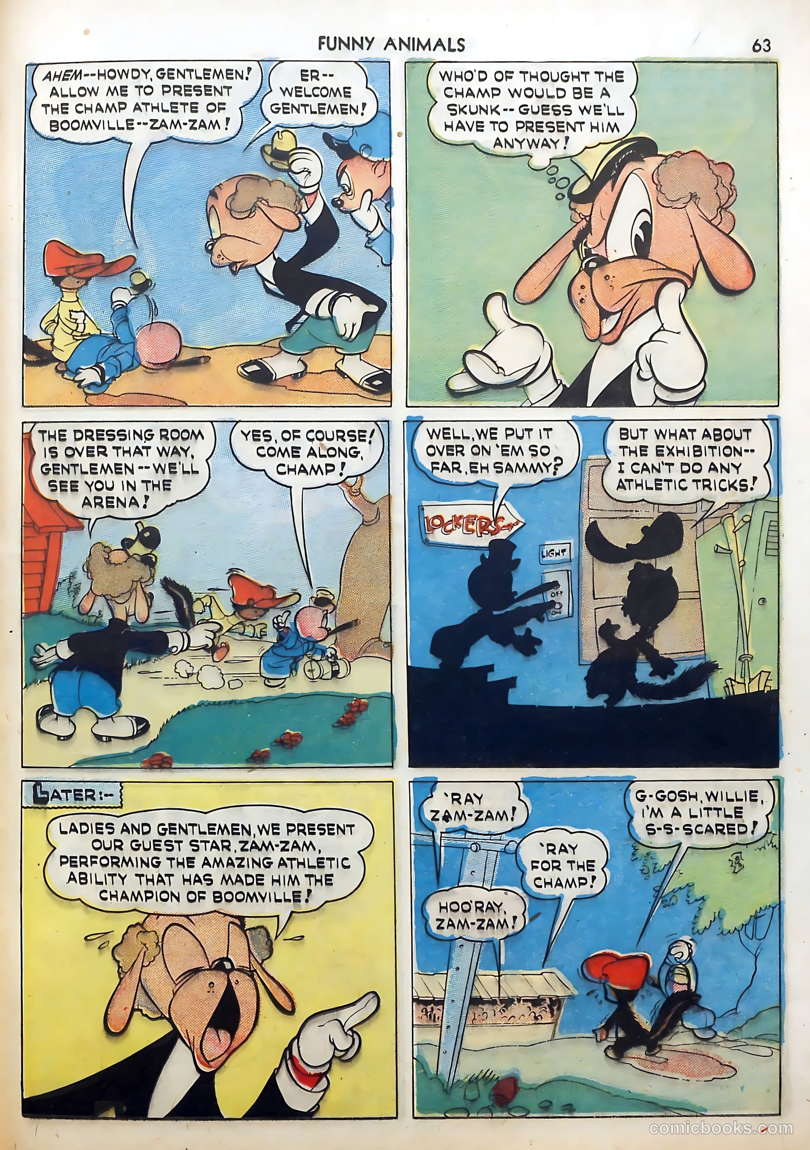 Fawcett's Funny Animals #5 — page 63 of 68
