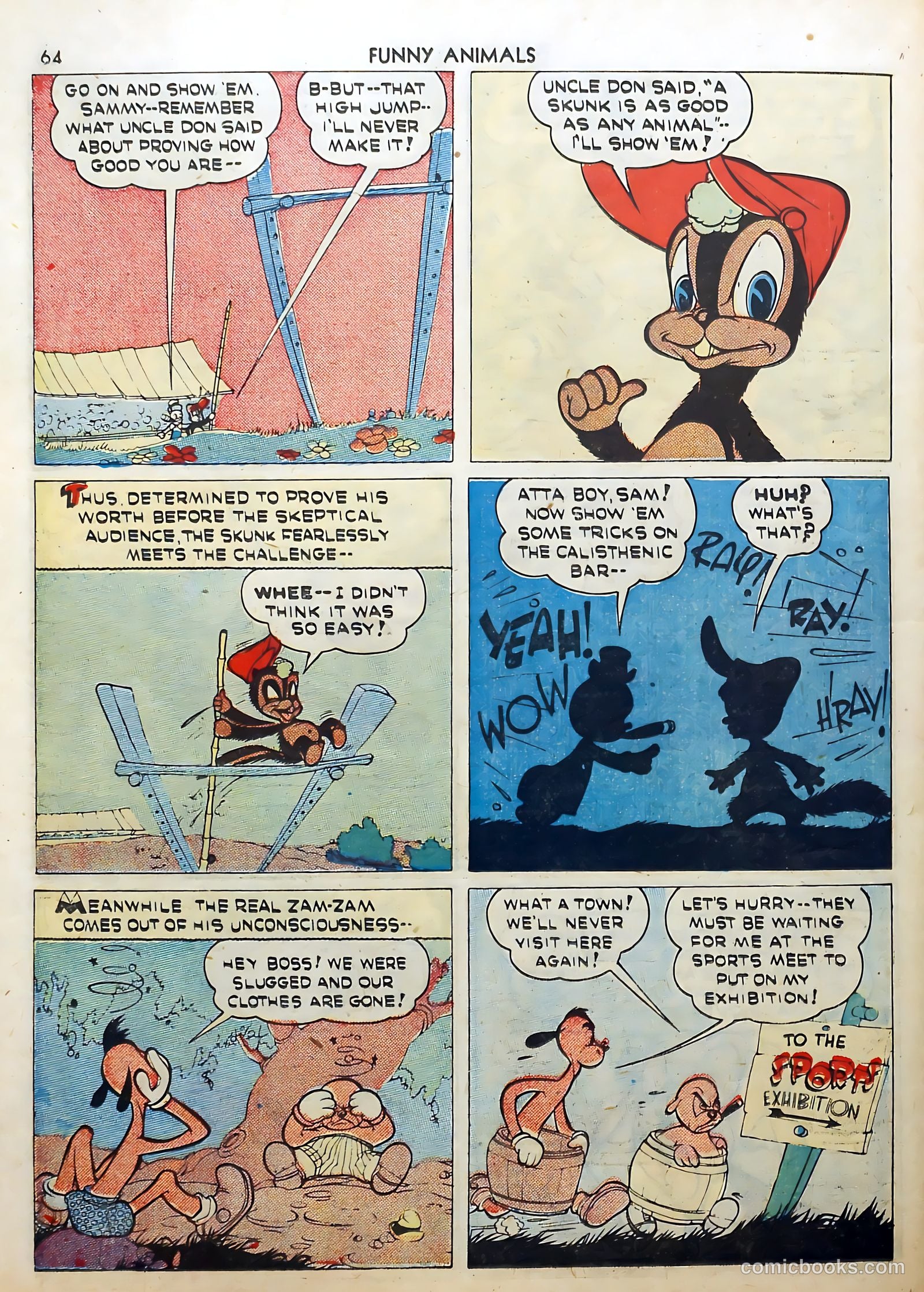 Fawcett's Funny Animals #5 — page 64 of 68