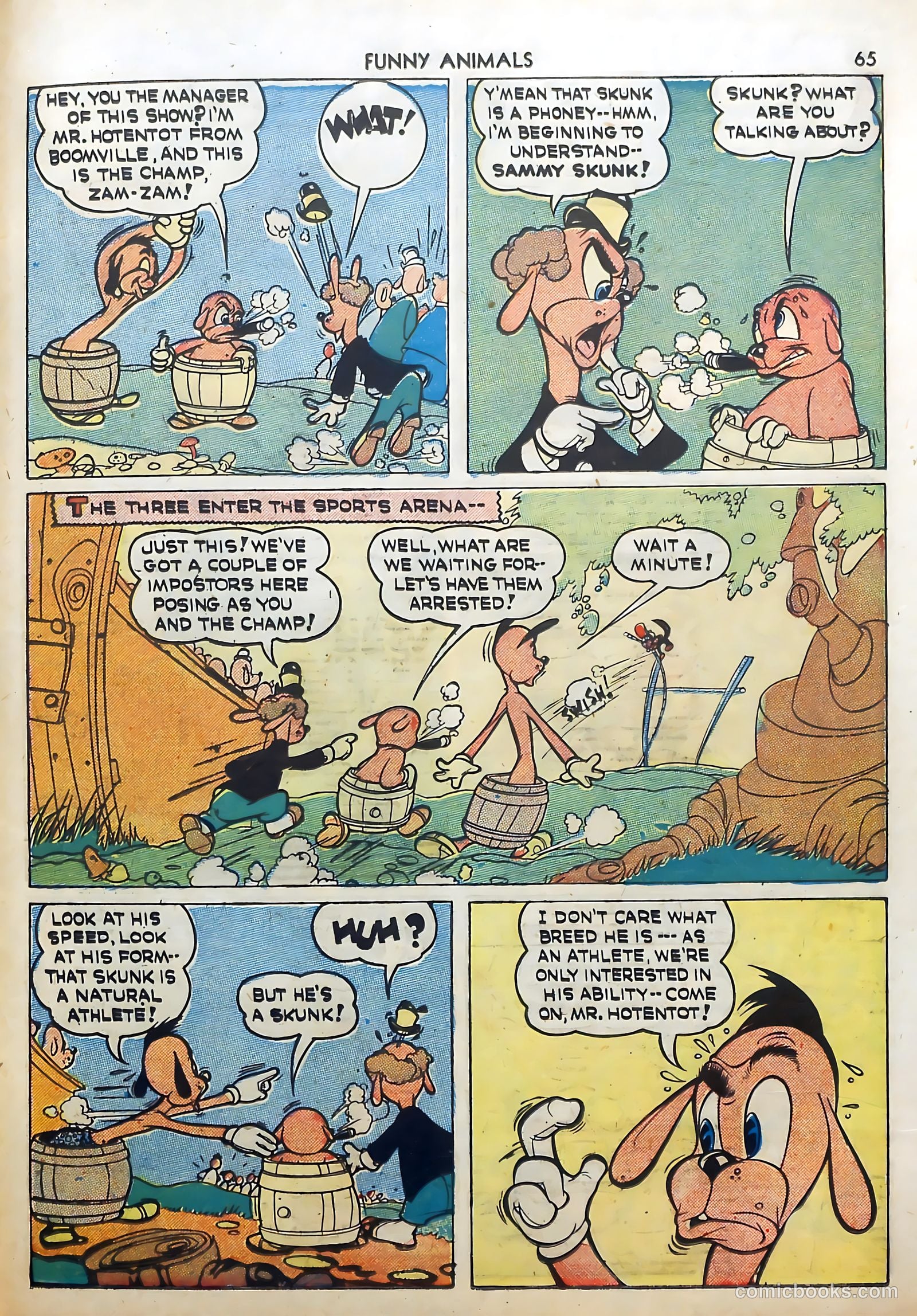 Fawcett's Funny Animals #5 — page 65 of 68