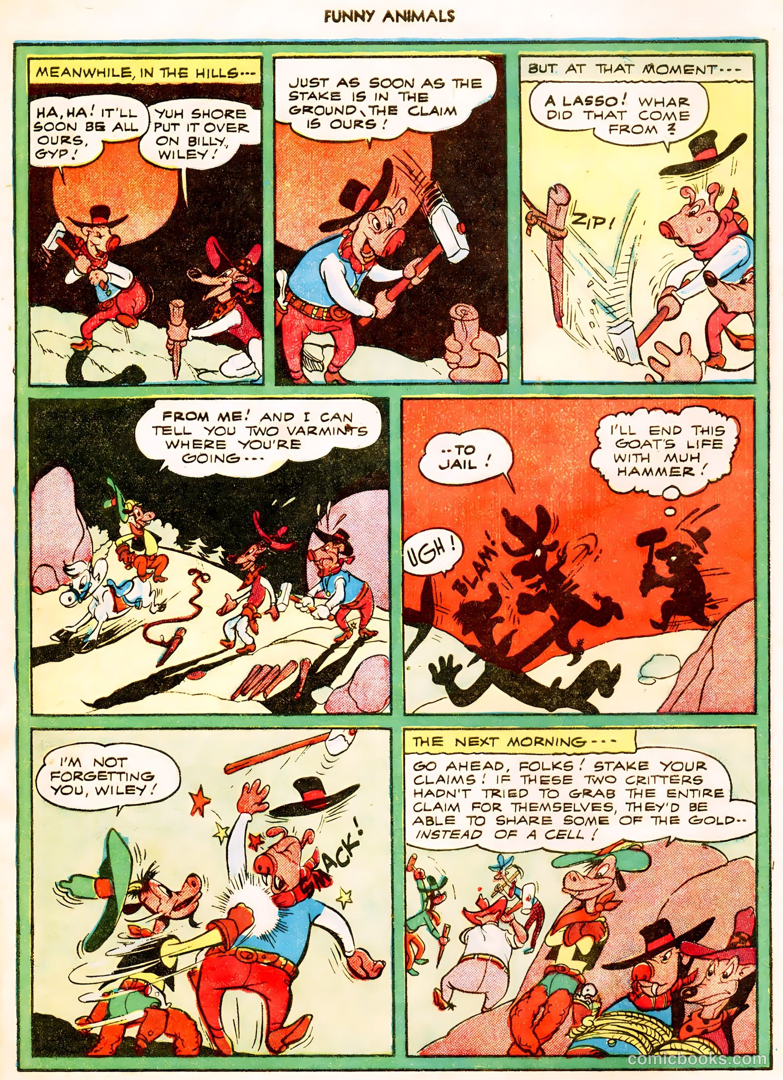 Fawcett's Funny Animals #55 — page 8 of 37
