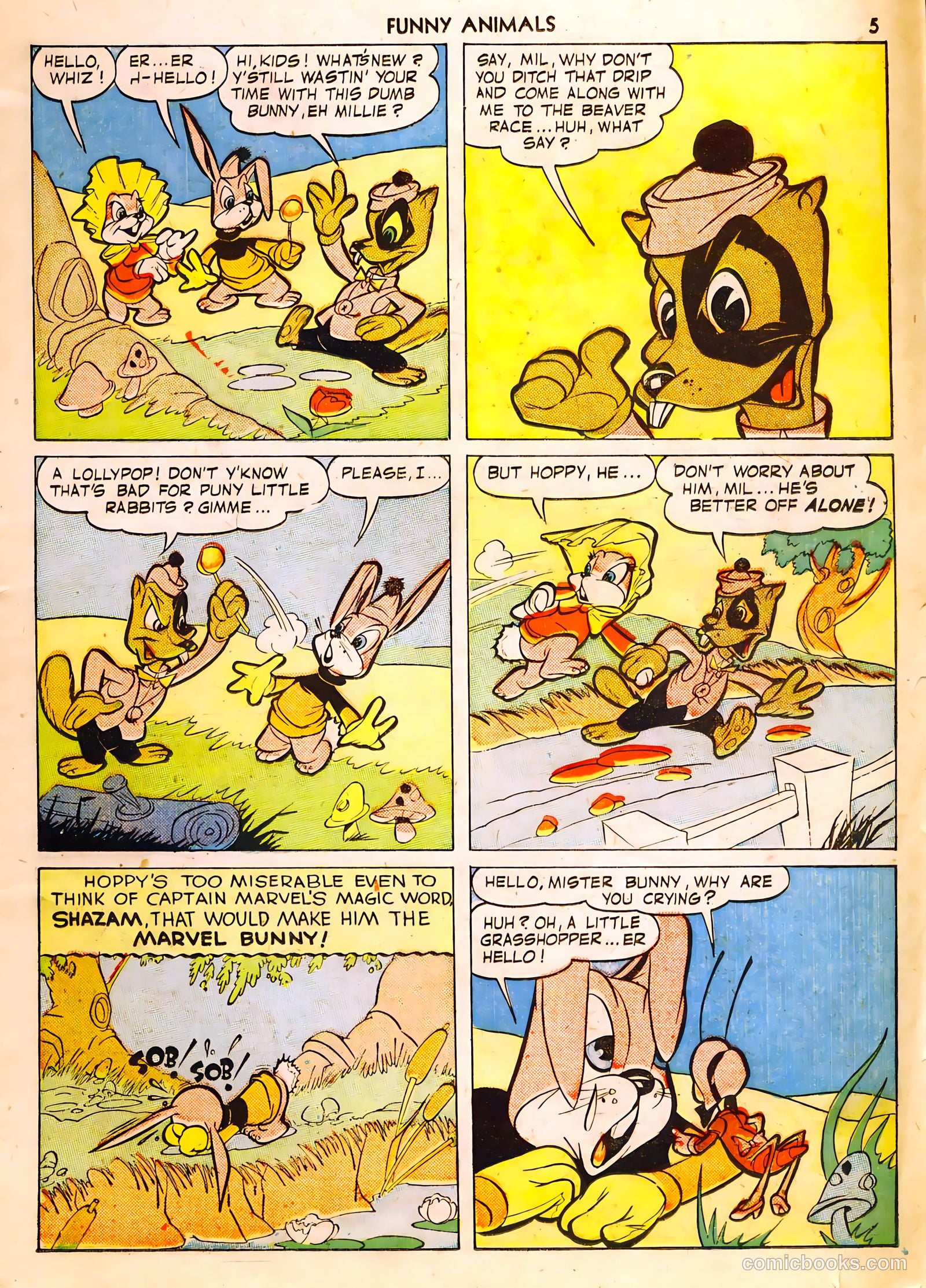 Fawcett's Funny Animals #6 — page 5 of 68