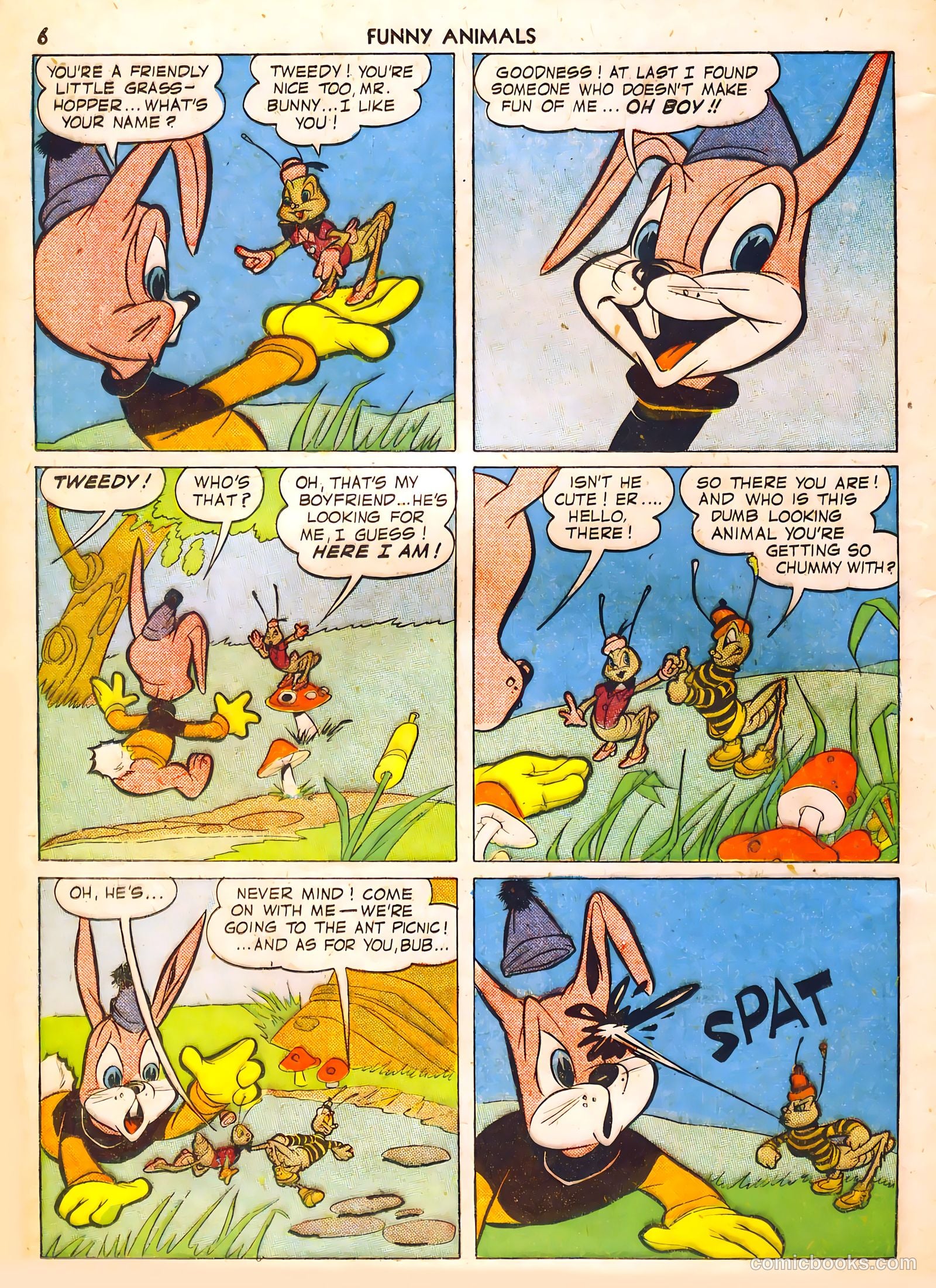 Fawcett's Funny Animals #6 — page 6 of 68