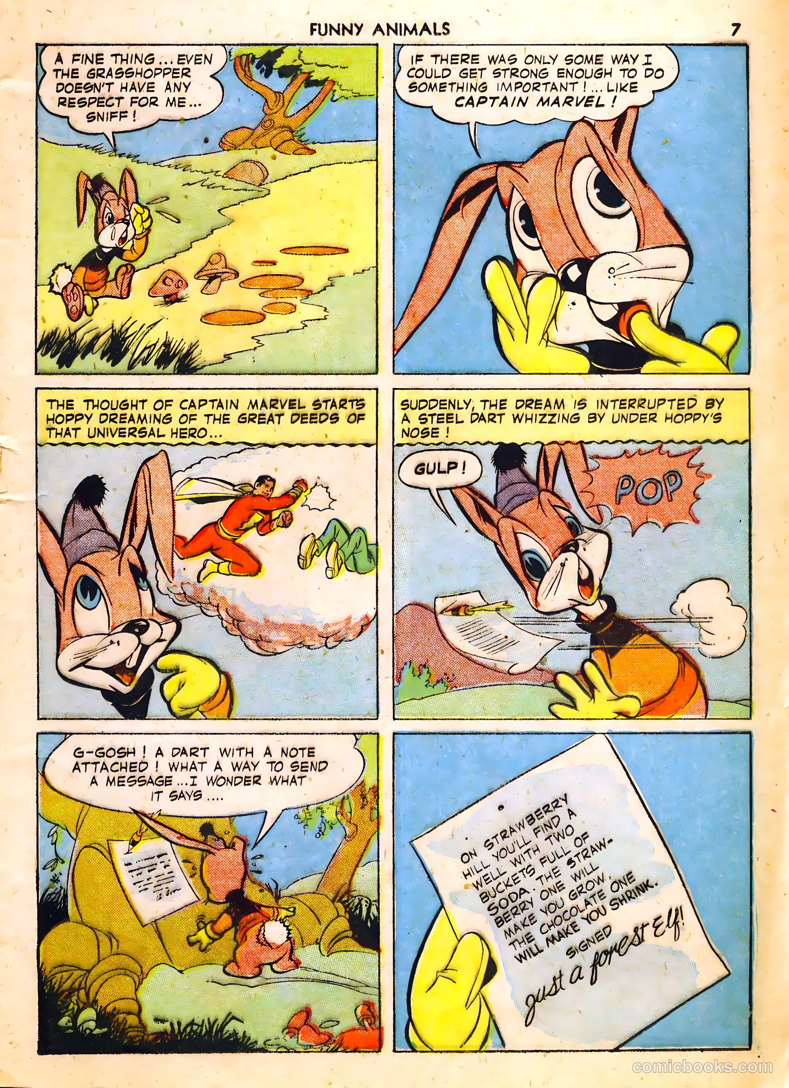 Fawcett's Funny Animals #6 — page 7 of 68
