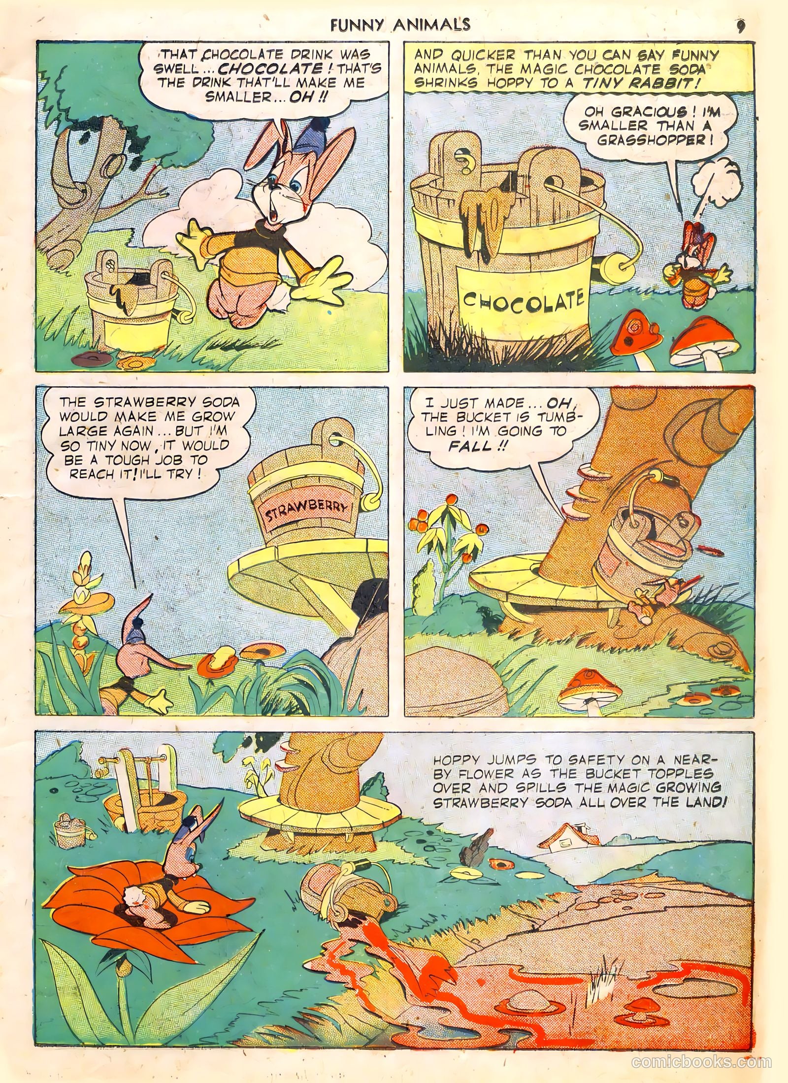 Fawcett's Funny Animals #6 — page 9 of 68