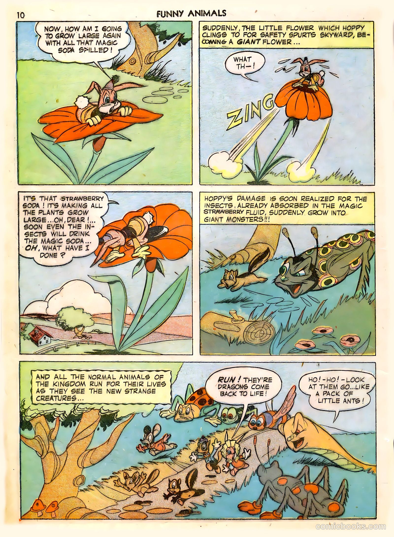 Fawcett's Funny Animals #6 — page 10 of 68