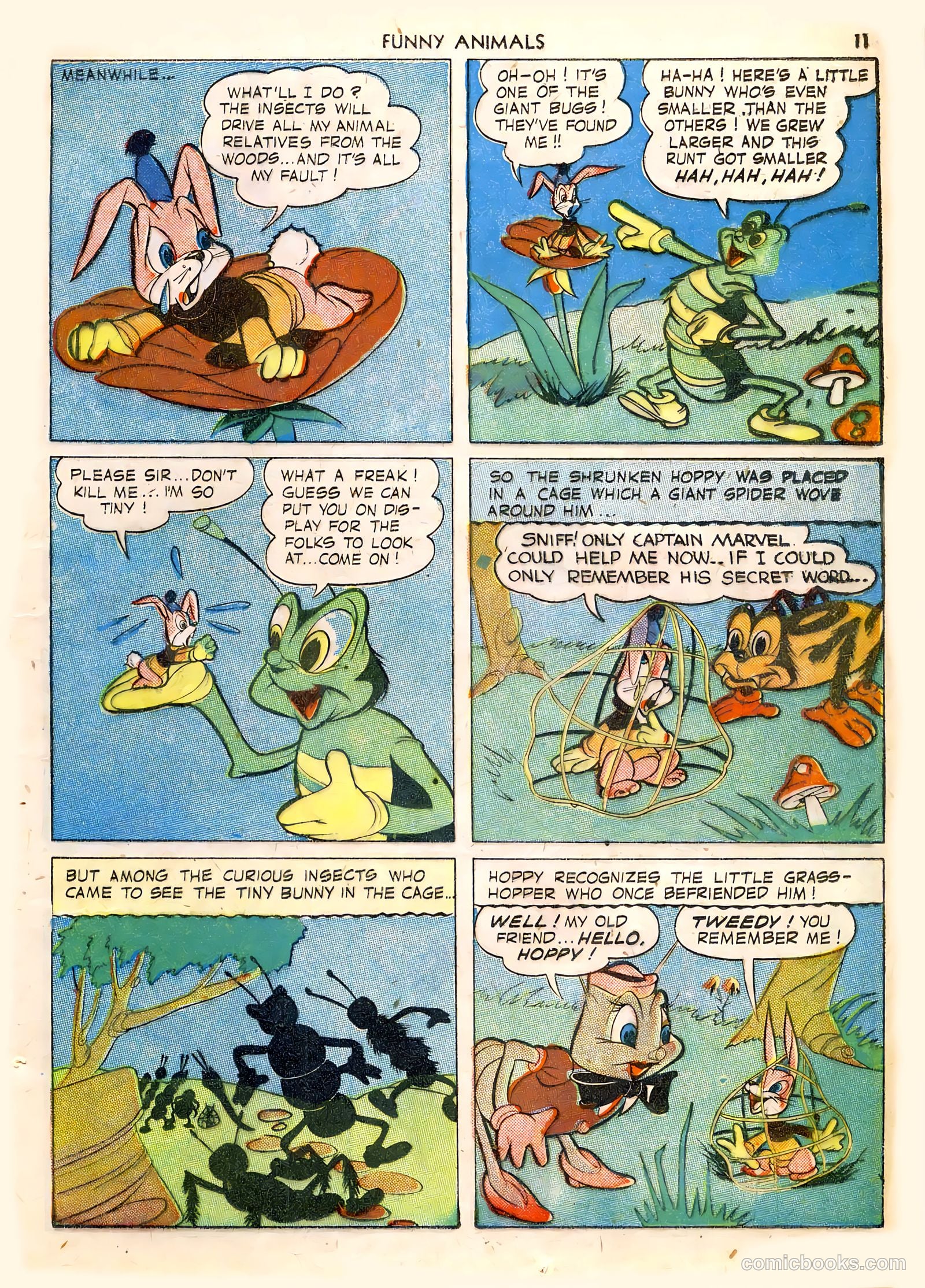 Fawcett's Funny Animals #6 — page 11 of 68