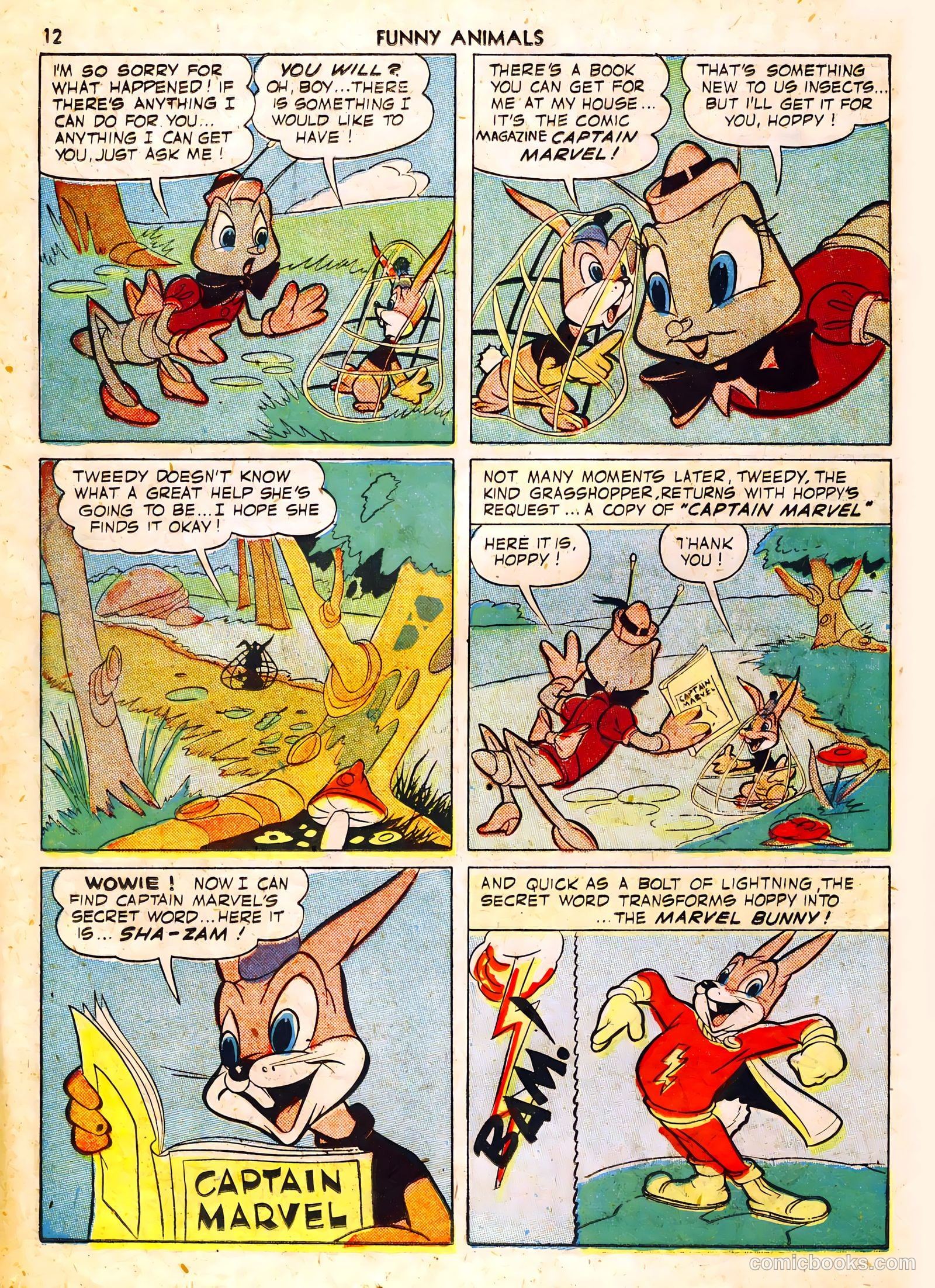 Fawcett's Funny Animals #6 — page 12 of 68
