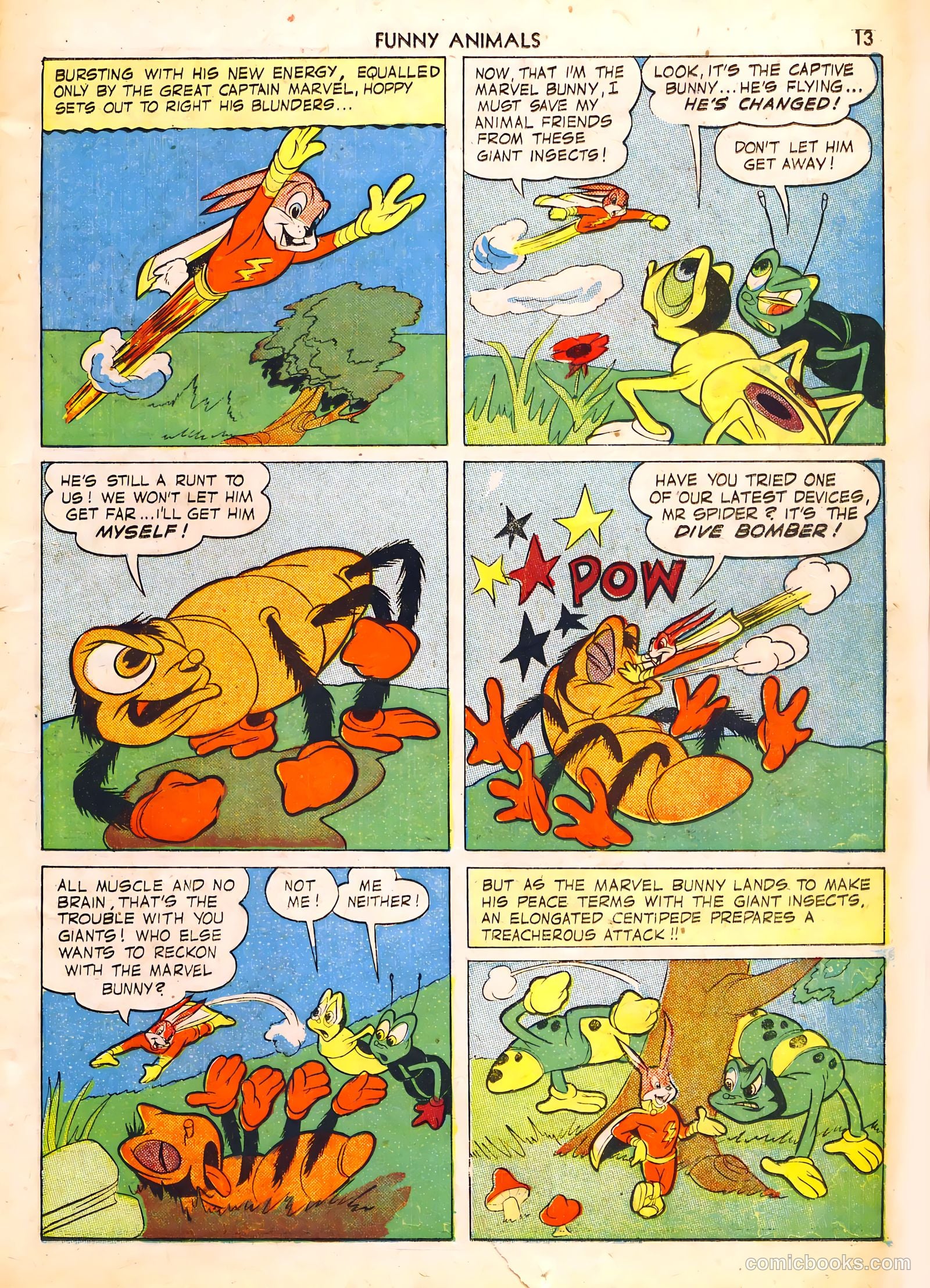 Fawcett's Funny Animals #6 — page 13 of 68