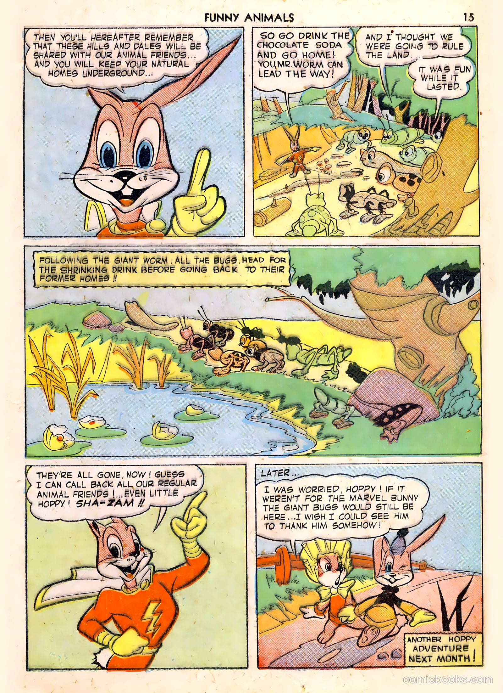 Fawcett's Funny Animals #6 — page 15 of 68