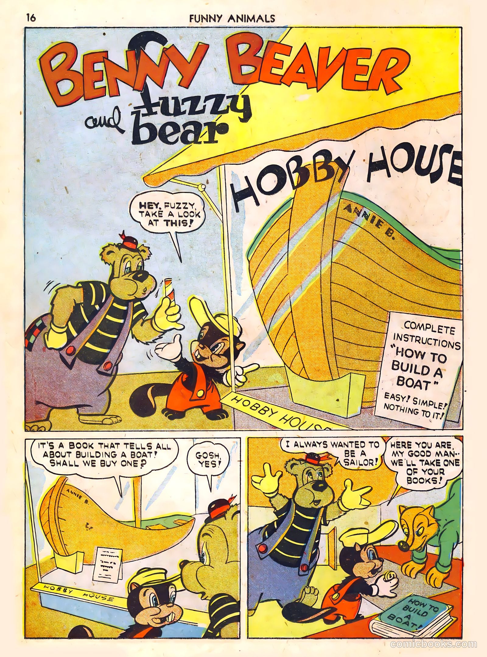 Fawcett's Funny Animals #6 — page 16 of 68