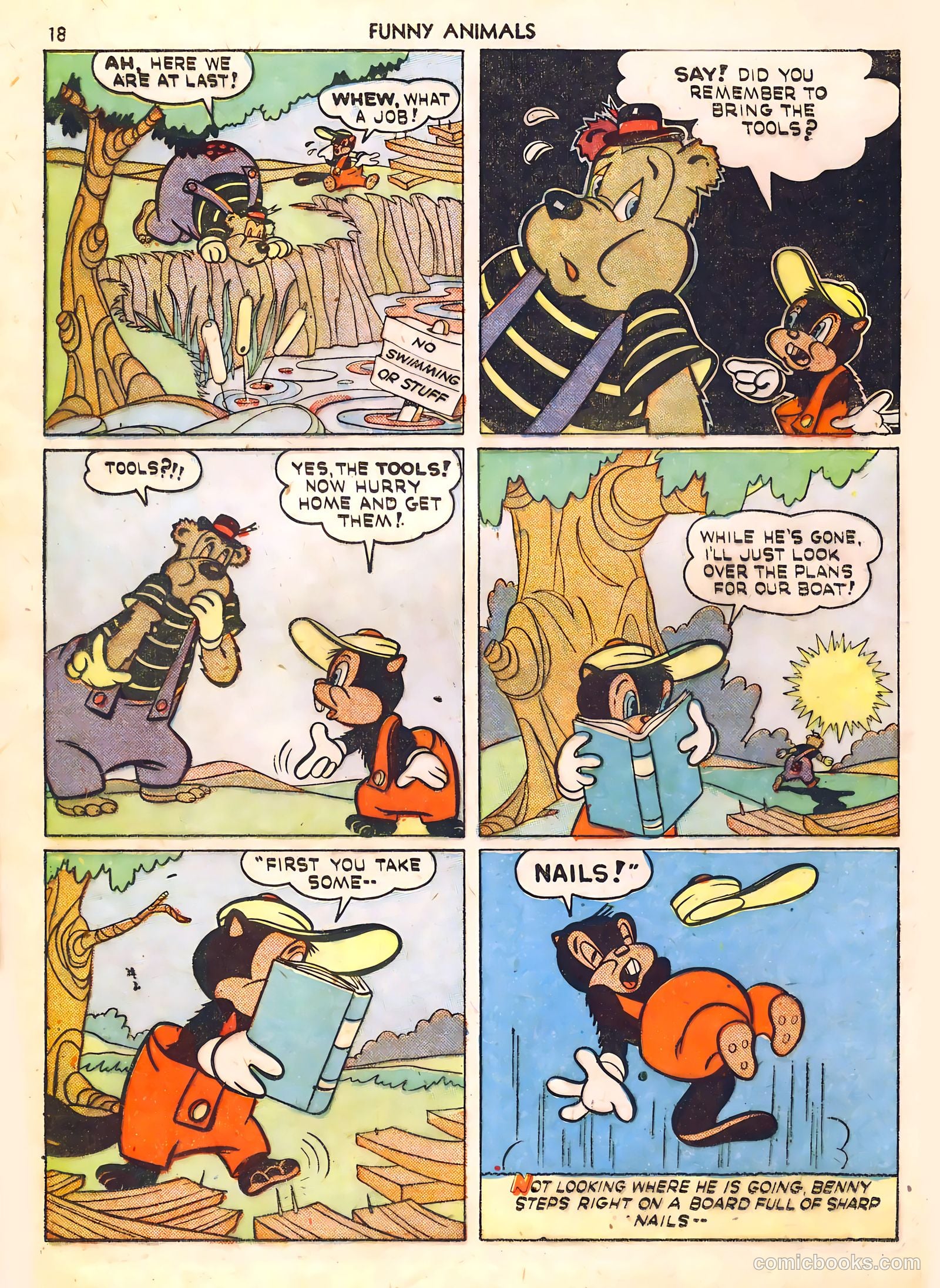 Fawcett's Funny Animals #6 — page 18 of 68