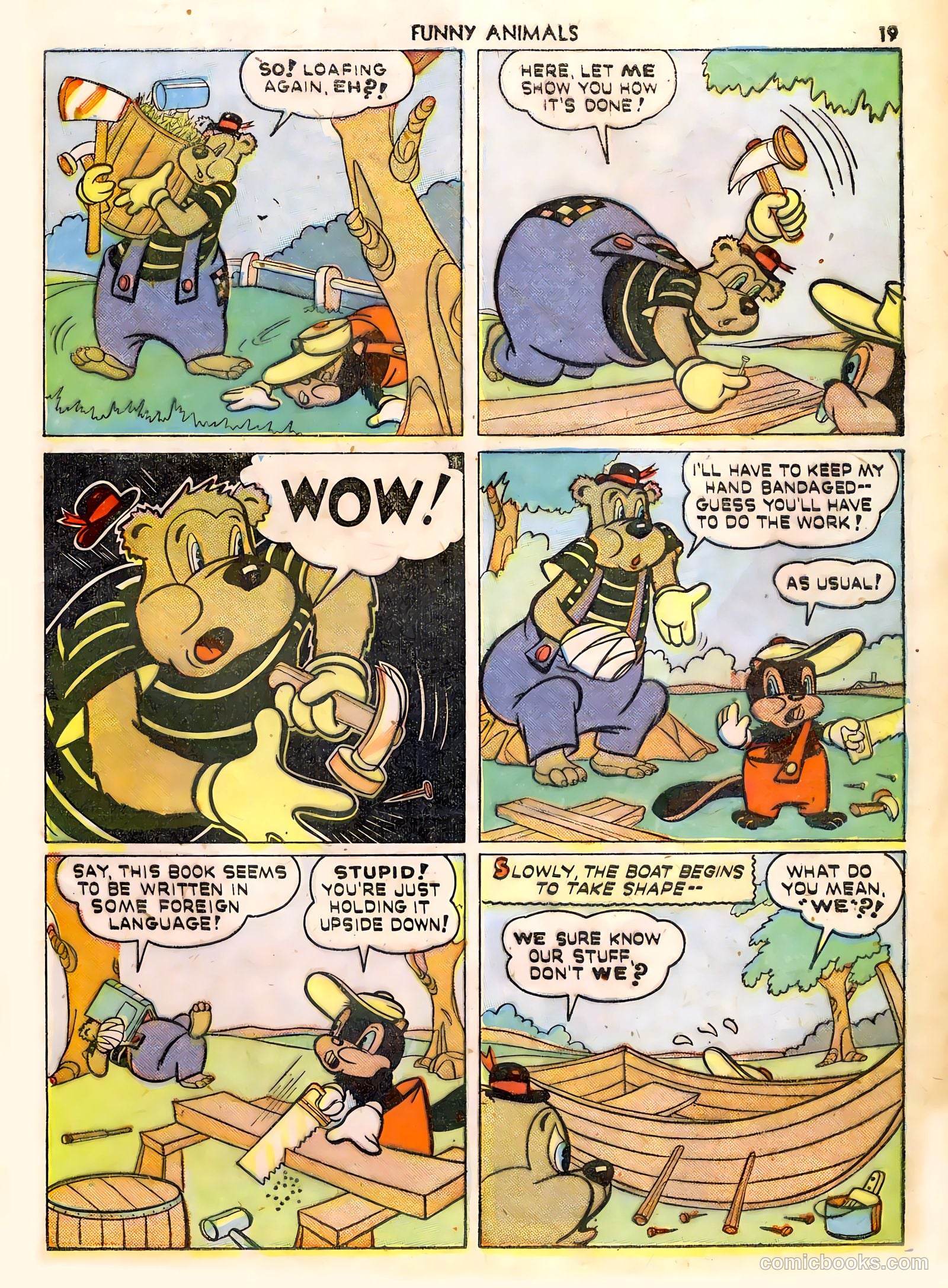 Fawcett's Funny Animals #6 — page 19 of 68