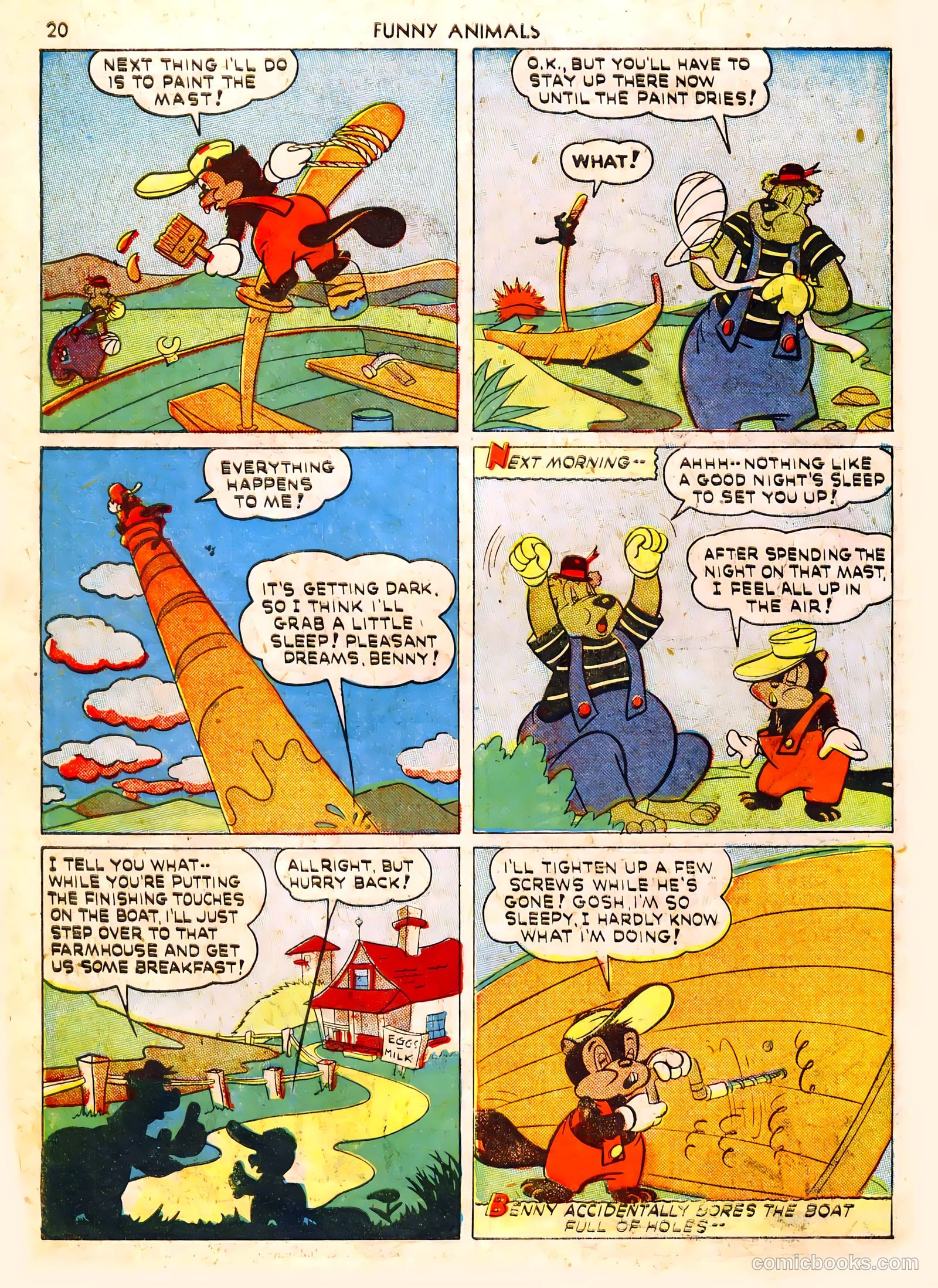 Fawcett's Funny Animals #6 — page 20 of 68