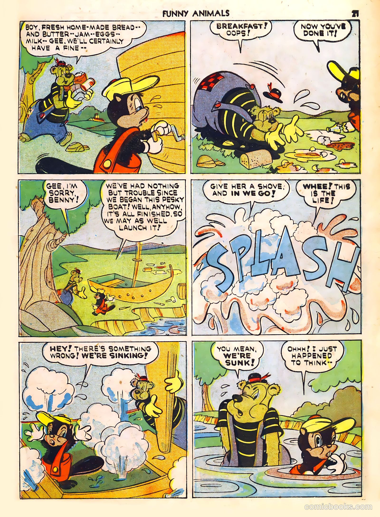 Fawcett's Funny Animals #6 — page 21 of 68