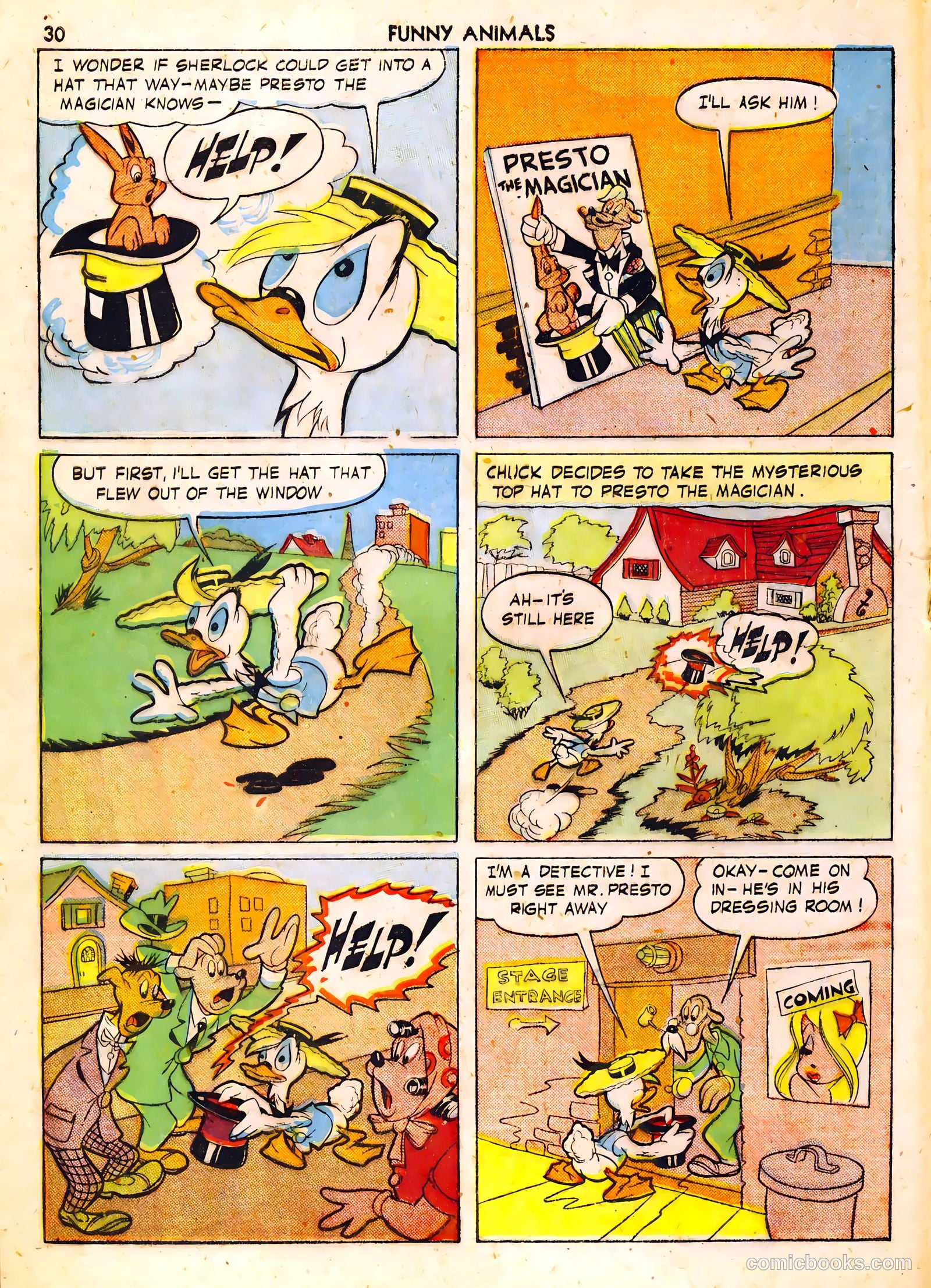 Fawcett's Funny Animals #6 — page 30 of 68