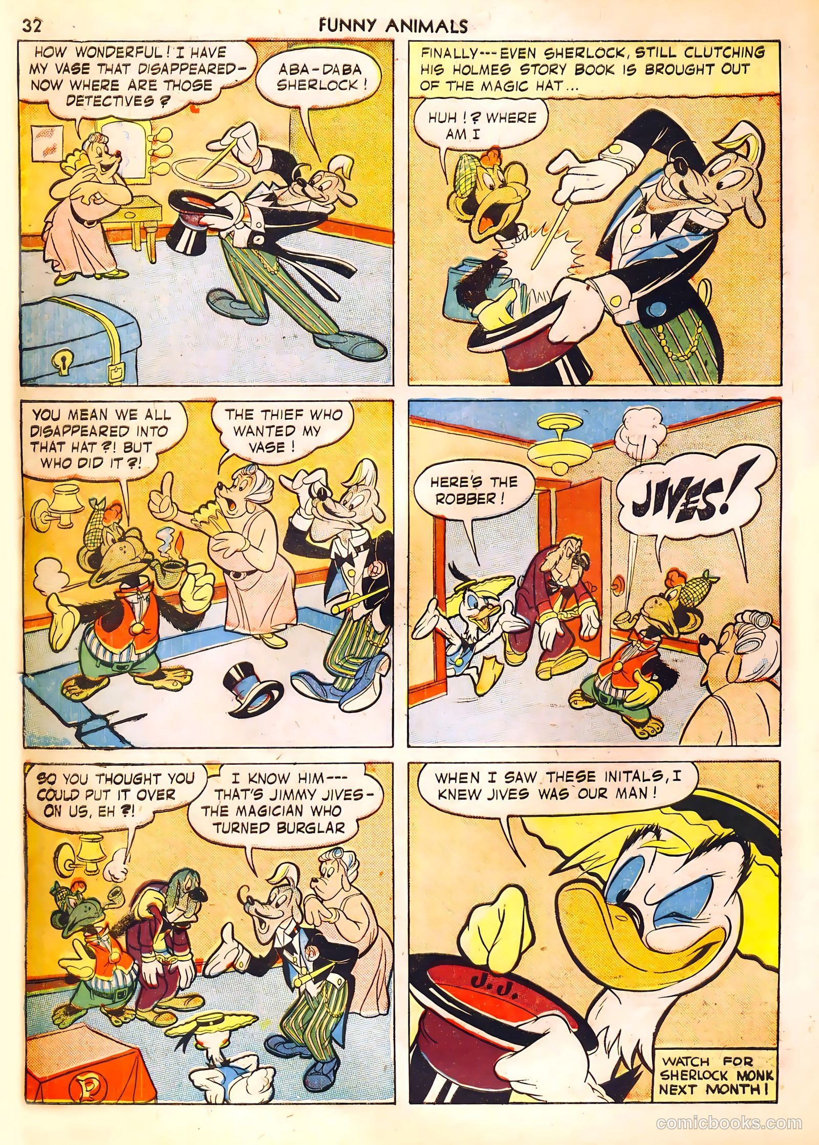 Fawcett's Funny Animals #6 — page 32 of 68
