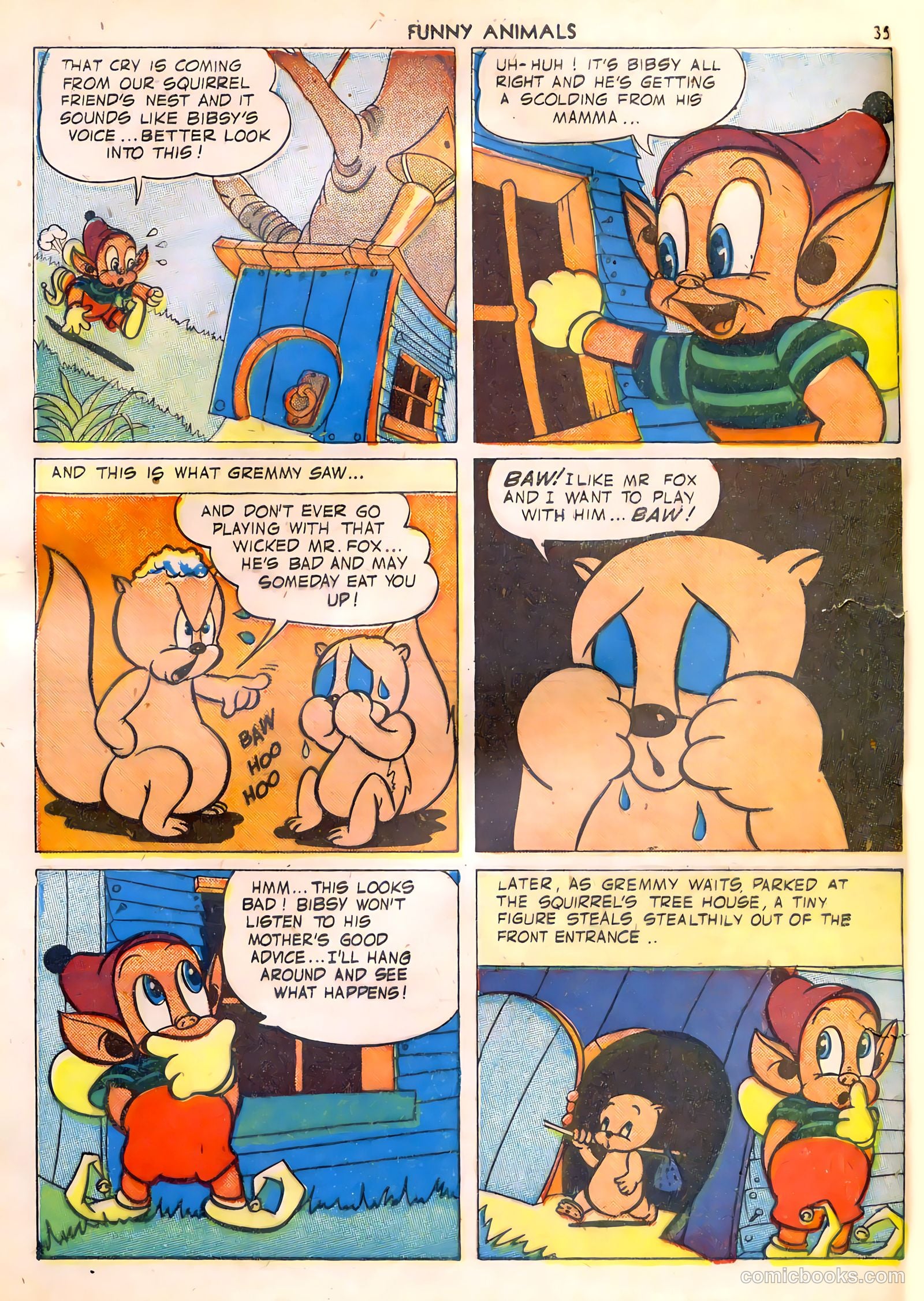 Fawcett's Funny Animals #6 — page 35 of 68