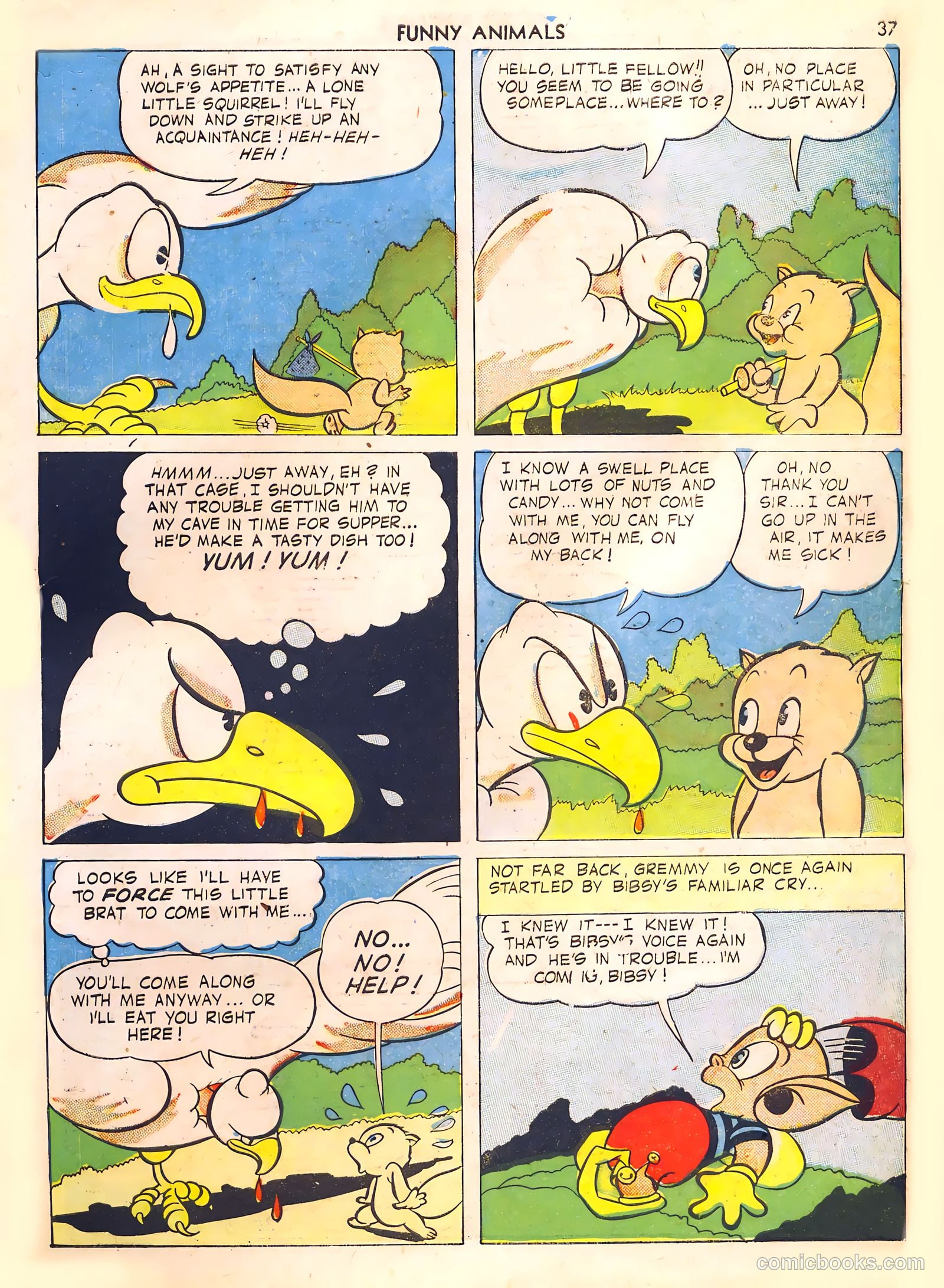 Fawcett's Funny Animals #6 — page 37 of 68