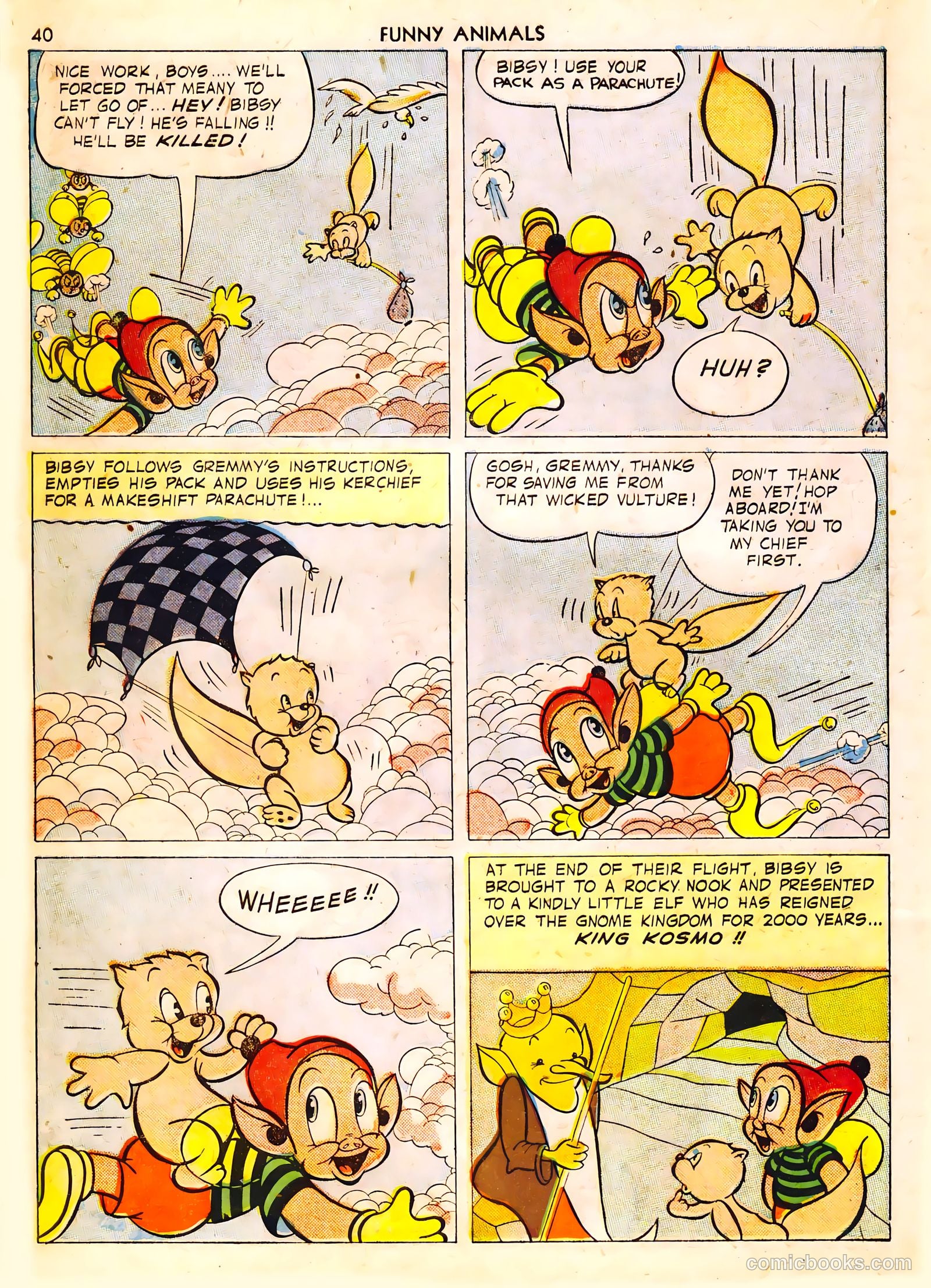 Fawcett's Funny Animals #6 — page 40 of 68